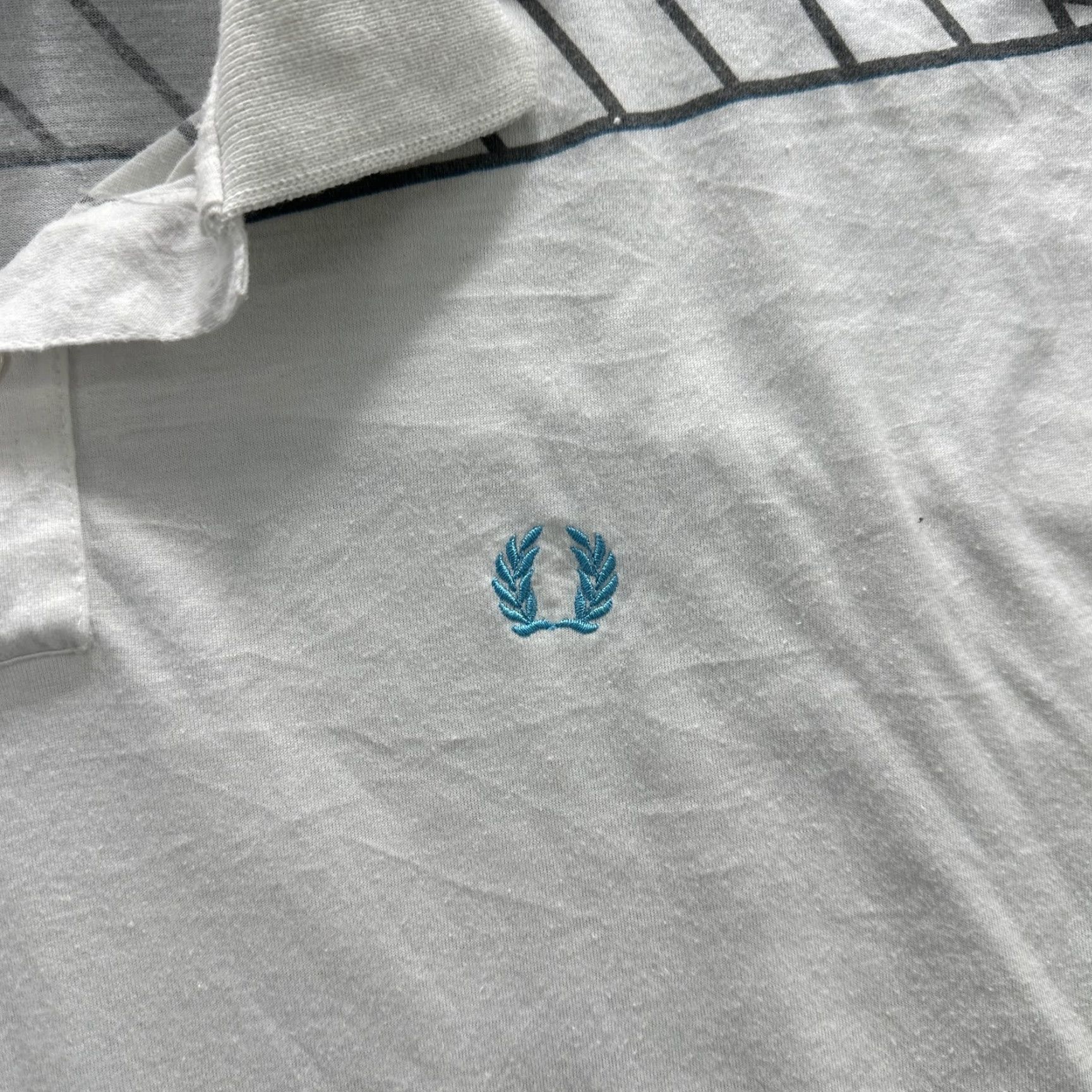 Vintage VINTAGE Sport Time by Gallini Polo Shirt Men XL White 90s Embroidered Laurel Retro Geometric Size US XL / EU 56 / 4 - 7 Thumbnail