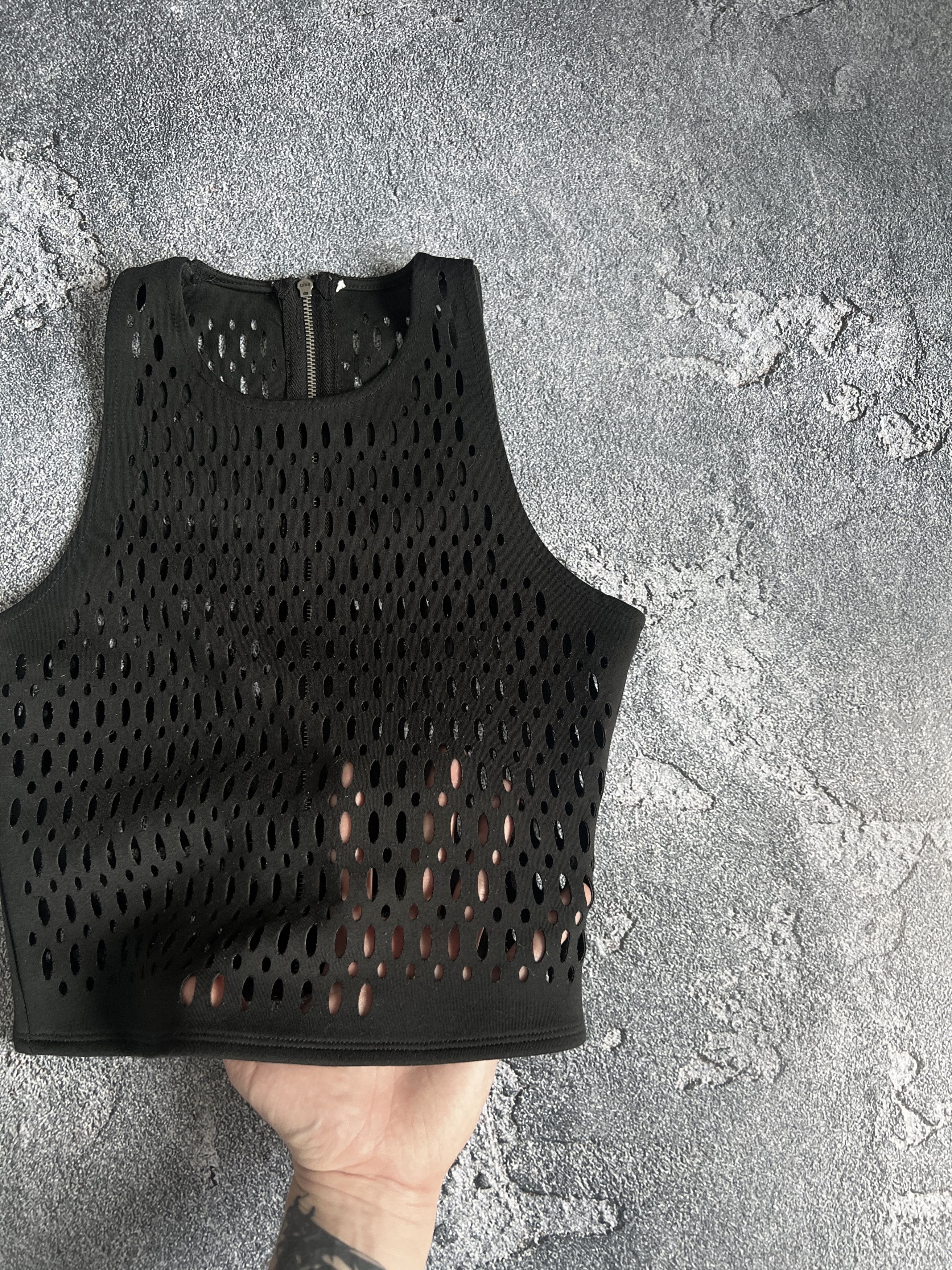 Hysteric Glamour Mesh tank top y2k sexy avant garde Size S / US 4 / IT 40 - 2 Thumbnail