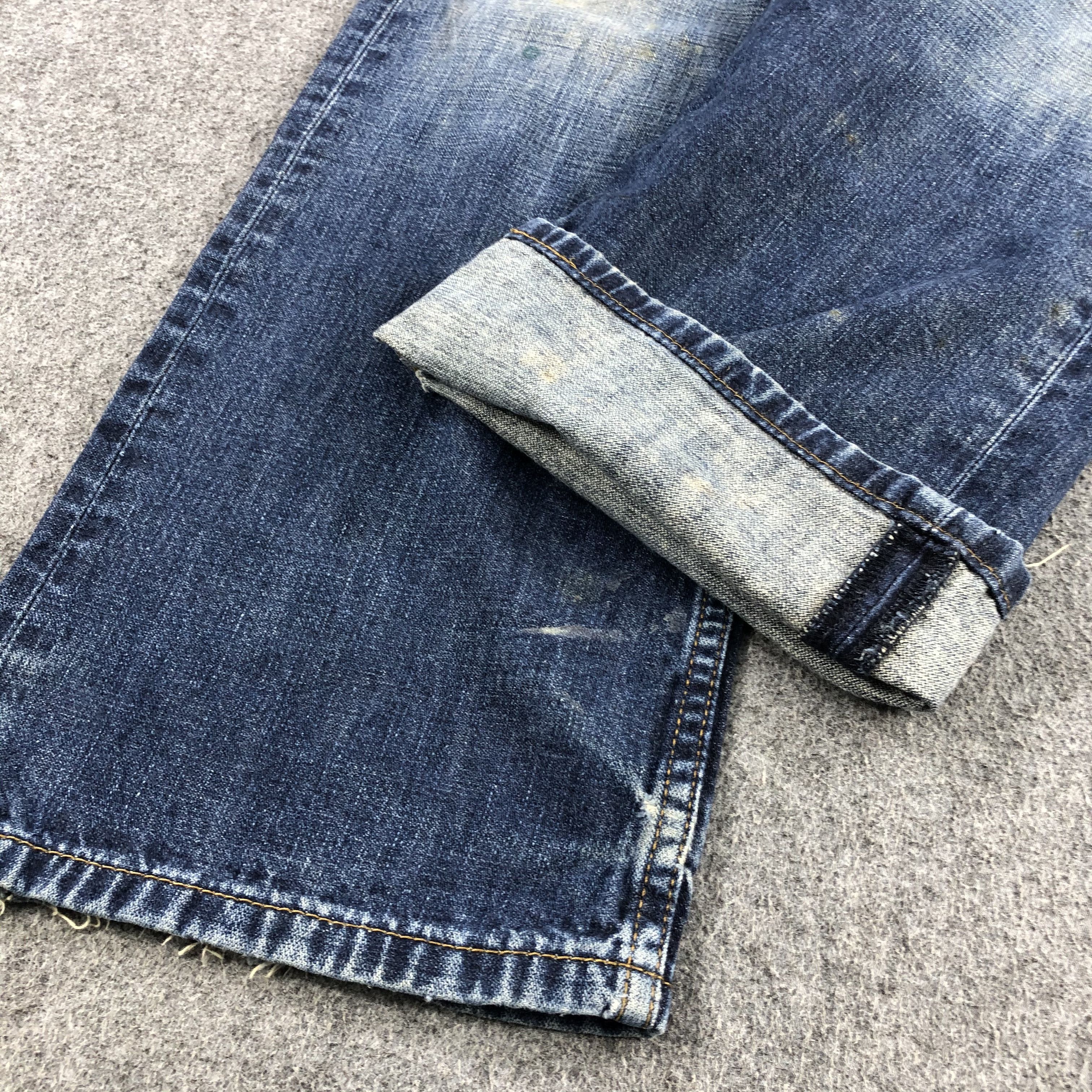 Levi's Vintage Blue Wash Levis 569 Jeans-J2180 Size US 36 / EU 52 - 7 Thumbnail