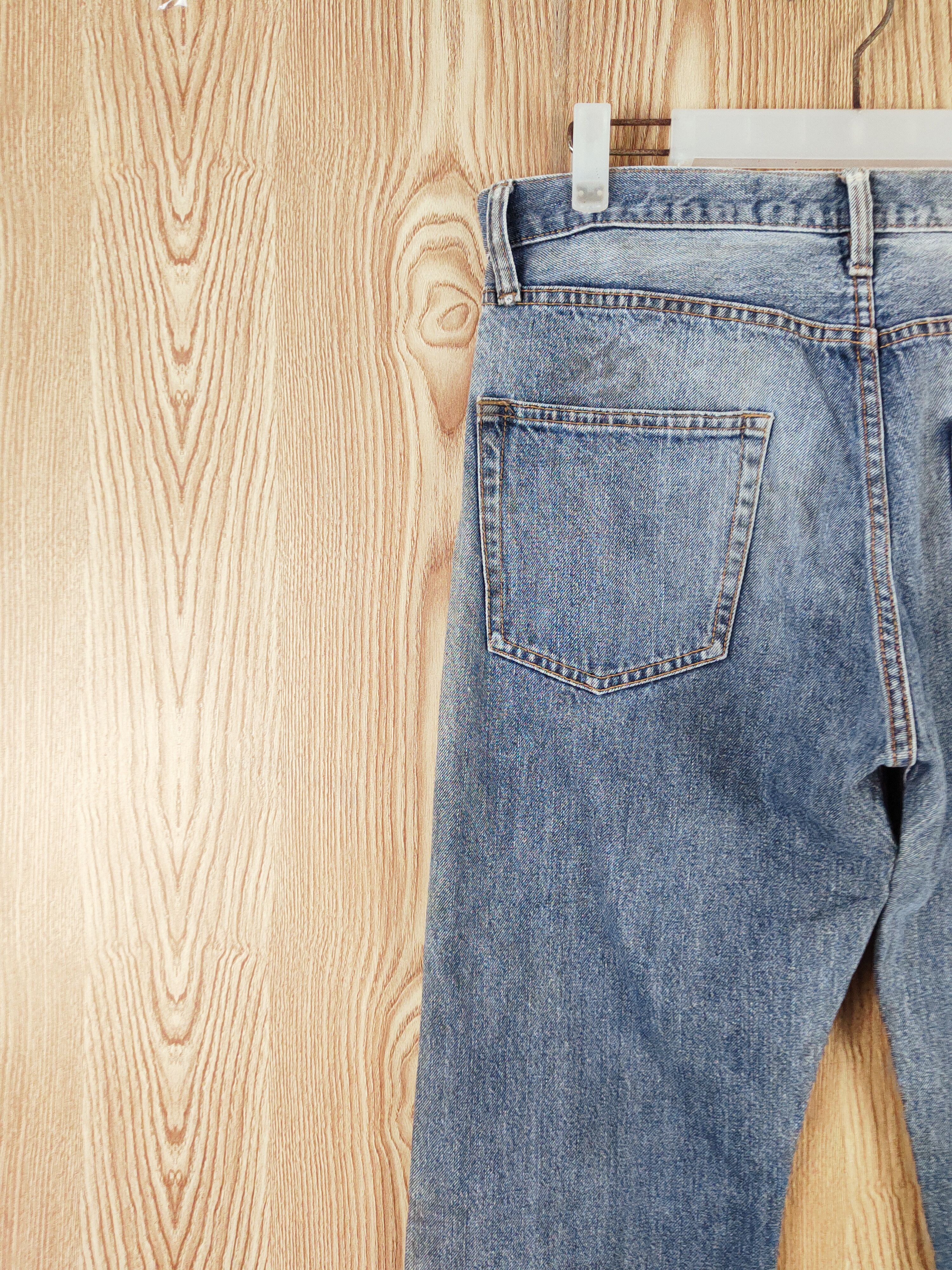 Japanese Brand Japanese Brand Dark Blue Faded Distressed Ripped Jeans #W694 Size US 33 - 8 Thumbnail