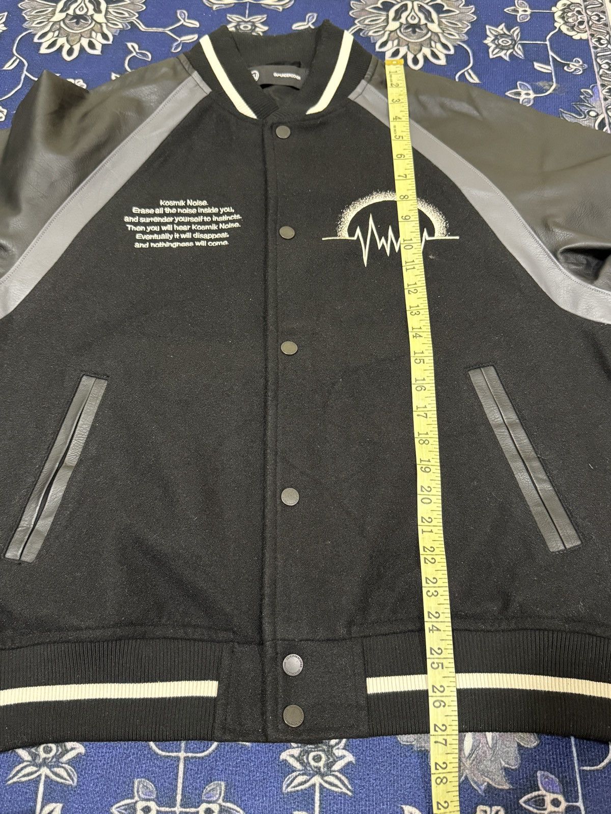 Undercover GU X UNDERCOVER 'KOSMIK NOISE' Varsity Jacket Size US L / EU 52-54 / 3 - 10 Thumbnail