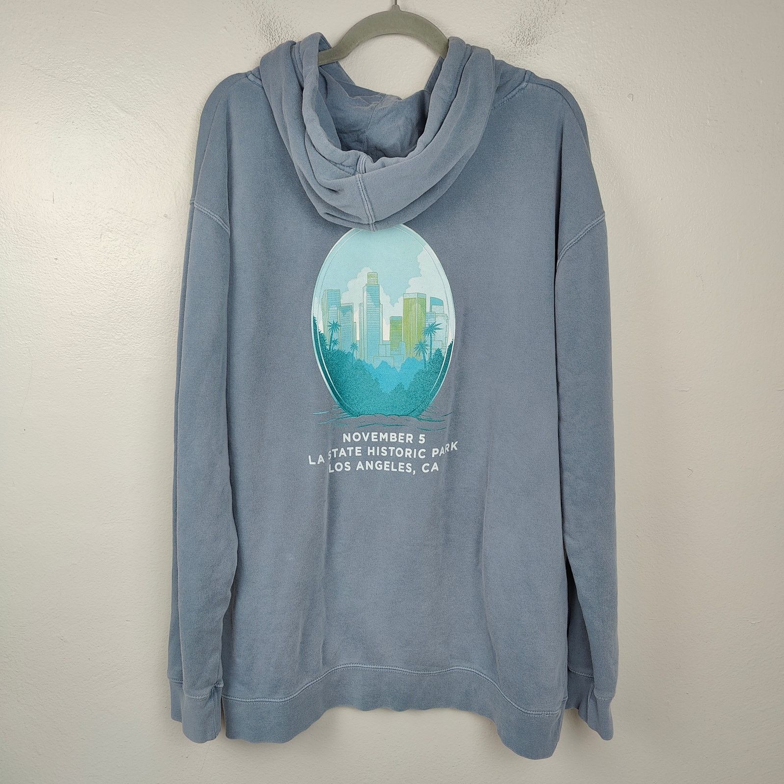 Other Lane 8 LA Historic Park Hoodie Size XL Slate Blue Size US XL / EU 56 / 4 - 5 Thumbnail