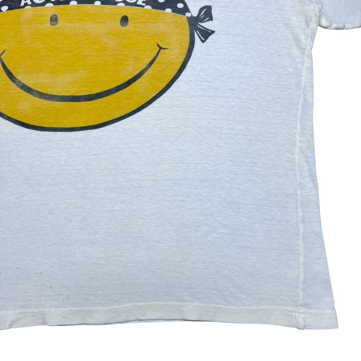 Vintage Vtg 1980s Acid House Smiley Face Bandana Techno Rave T-Shirt Size US L / EU 52-54 / 3 - 10 Thumbnail