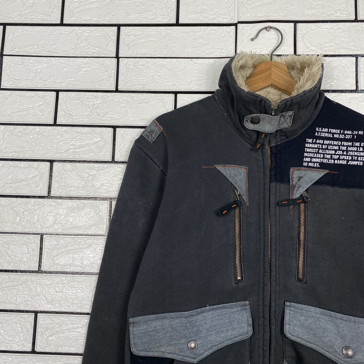 Avirex 🔥VINTAGE FLY ZIPPER BOMBER JACKET MILITARY AVIREX Size US M / EU 48-50 / 2 - 7 Thumbnail