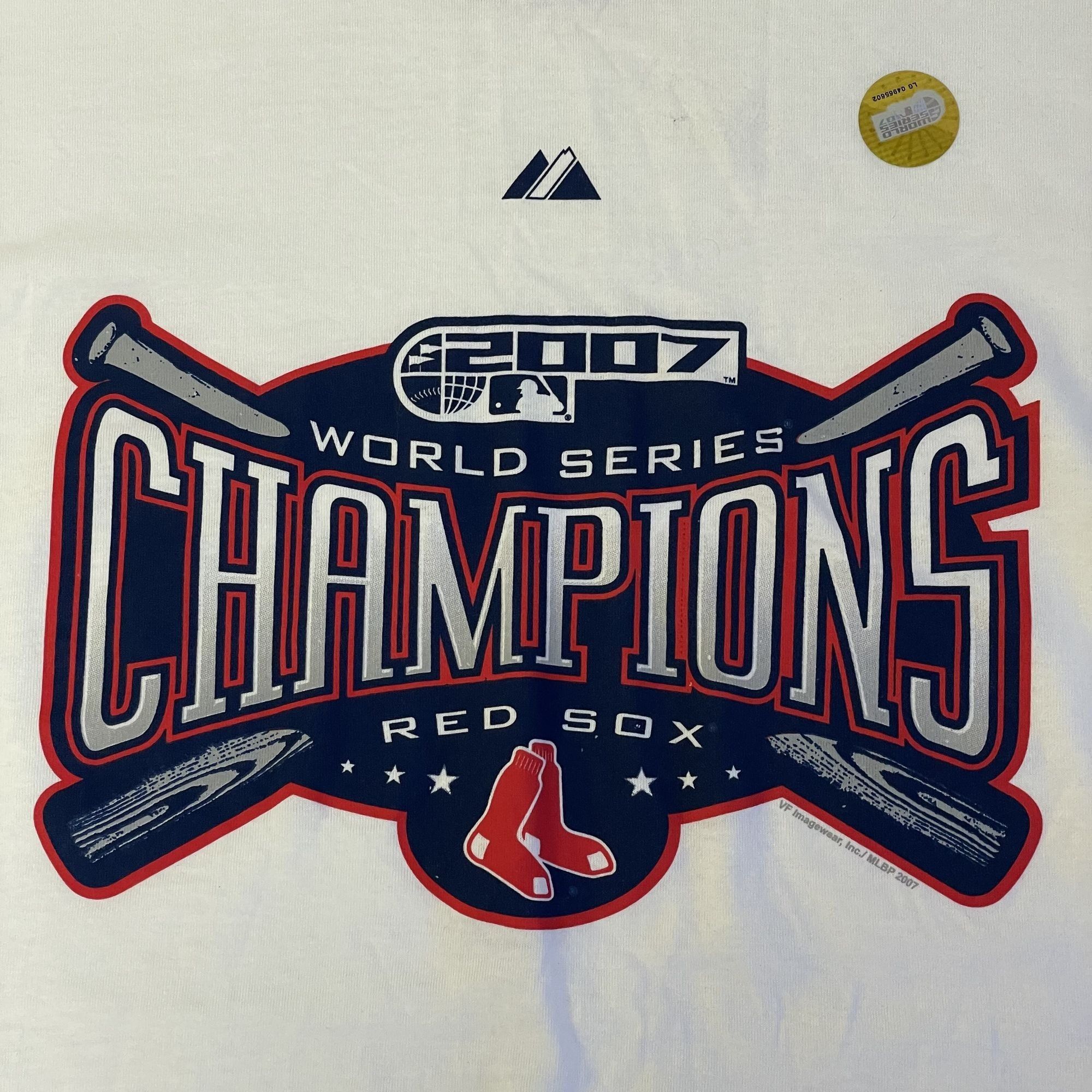 Majestic NEW Majestic 2007 MLB RED SOX World Series Champions RINGER Size US XXL / EU 58 / 5 - 4 Thumbnail