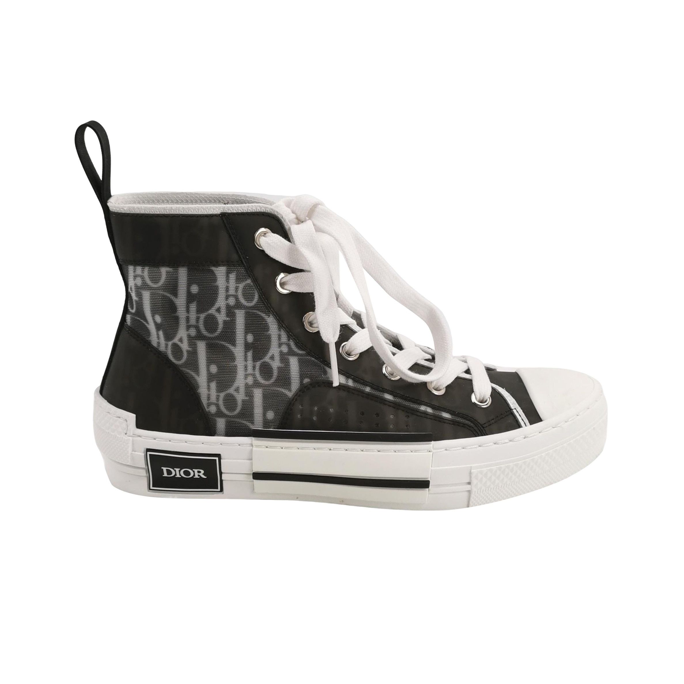 Dior Dior Oblique Print B23 High-Top Sneakers 37 Size US 7 / IT 37 - 1 Thumbnail