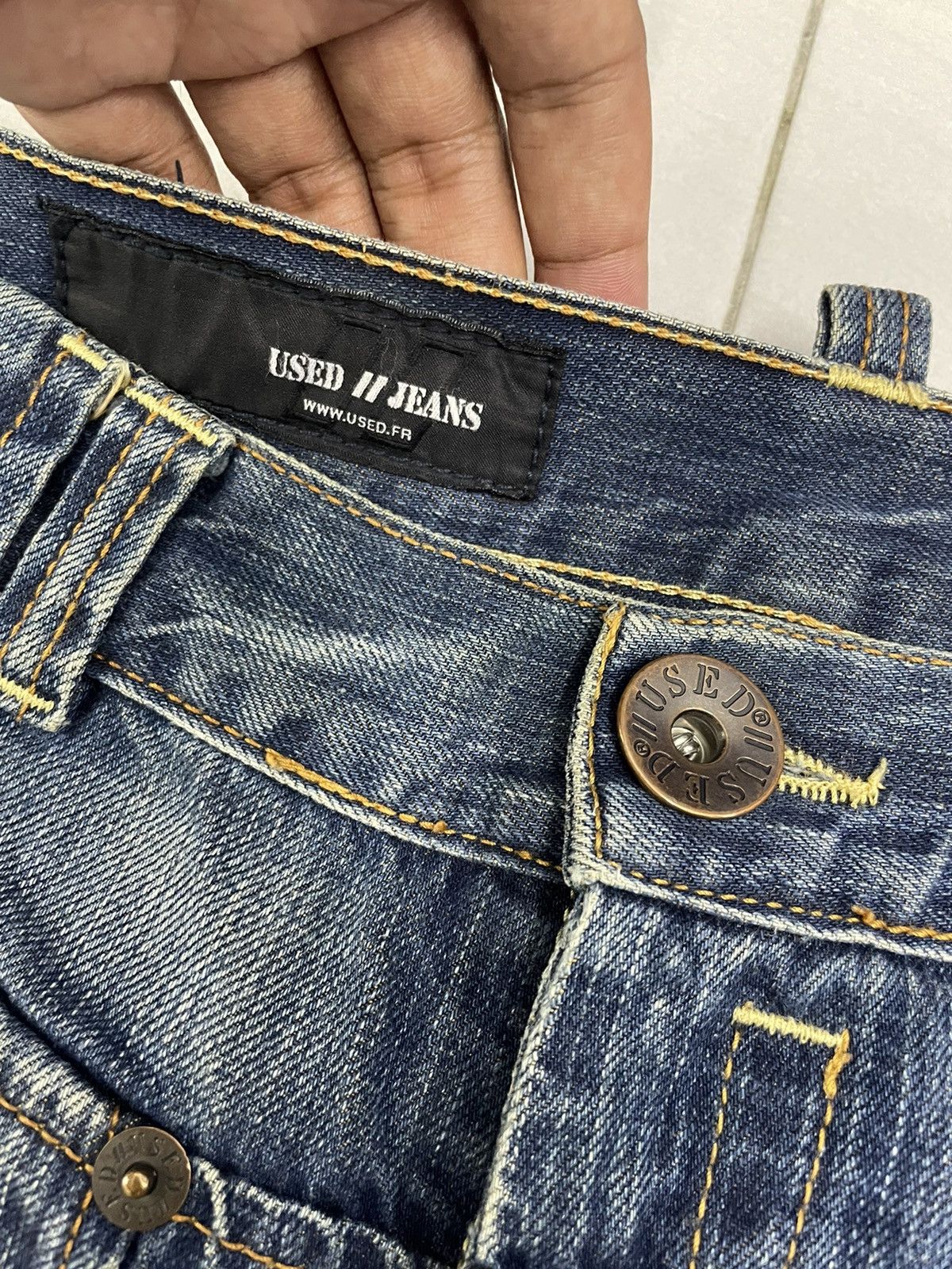 Japanese Brand × PPFM USED// Japan Flare Bush Jeans Size US 29 - 7 Thumbnail