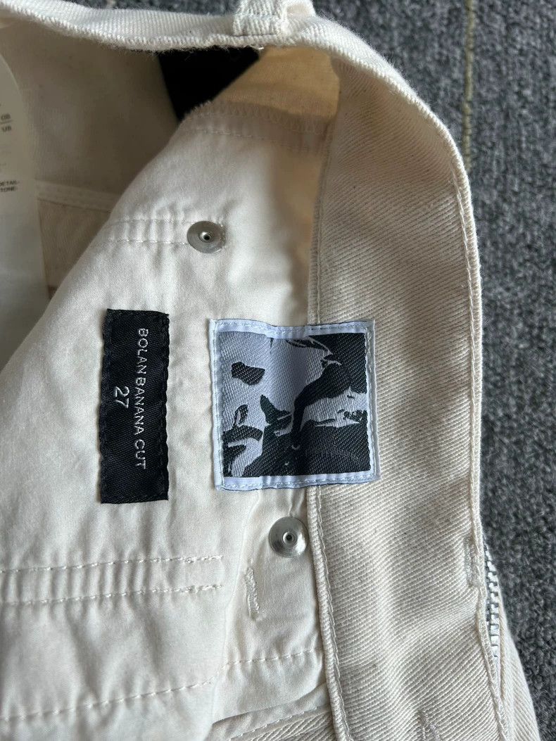 Rick Owens Rick Owens White zippered pants Size US 27 - 5 Thumbnail