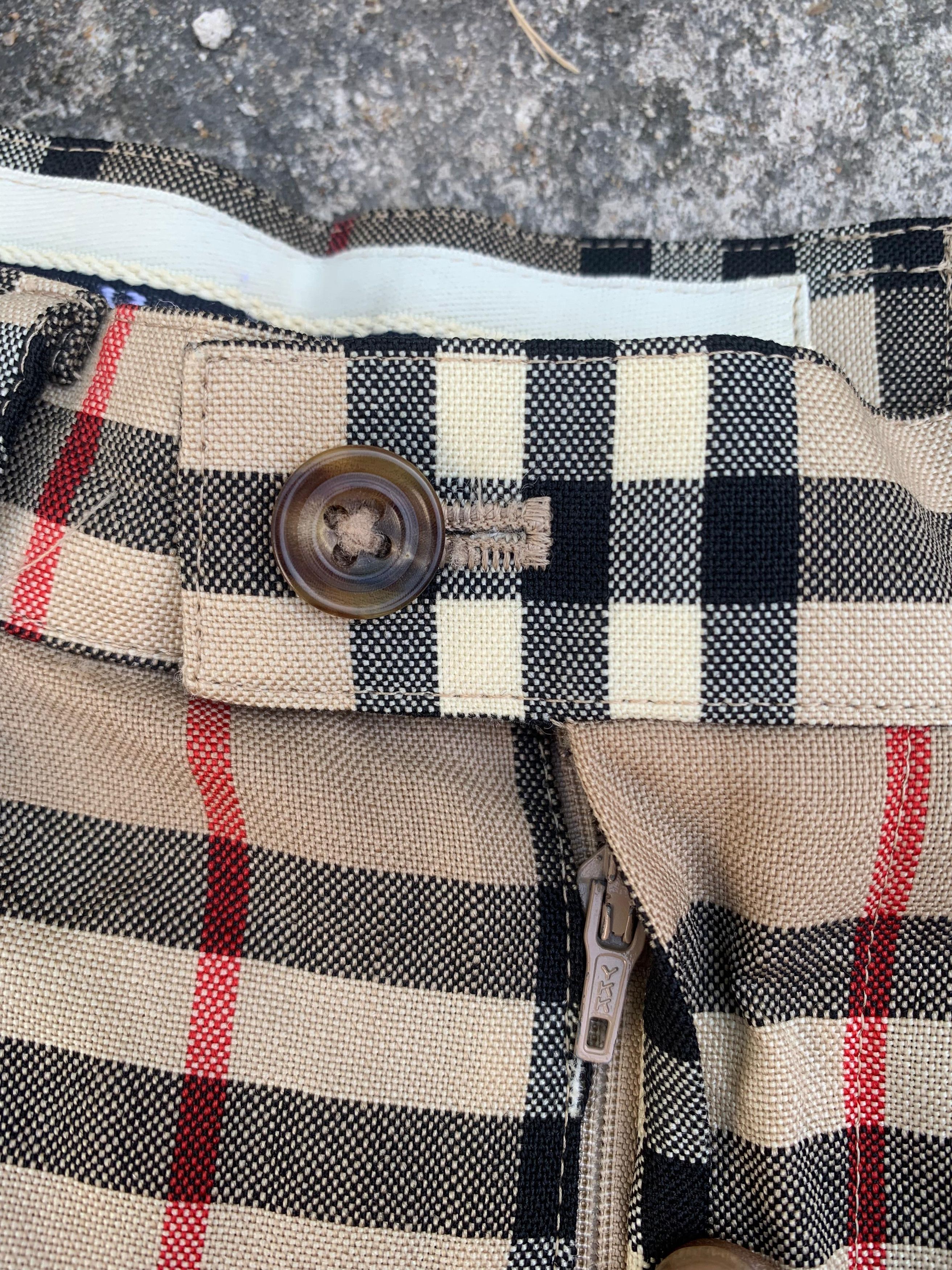 Burberry Vtg Shorts burberrys check Nova Size 28" / US 6 / IT 42 - 4 Thumbnail