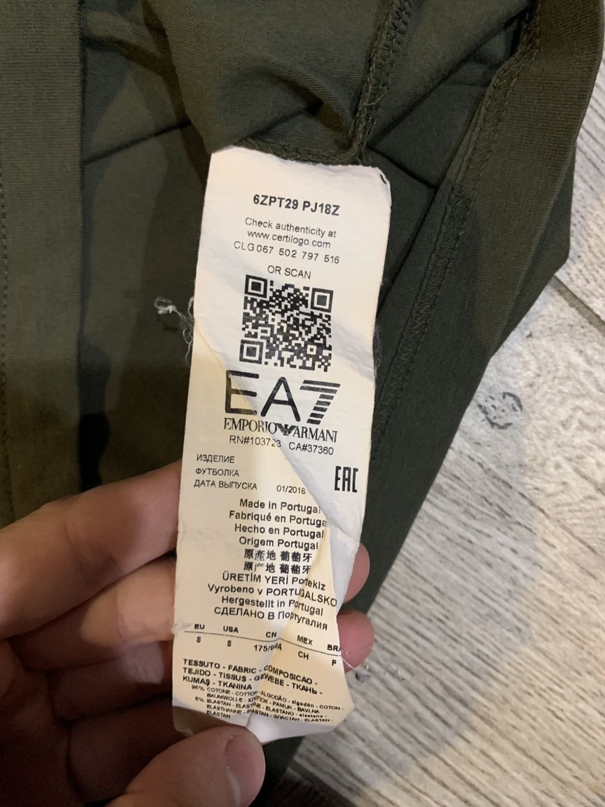 Designer × Emporio Armani emporio armani t shirt Size US XS / EU 42 / 0 - 6 Thumbnail