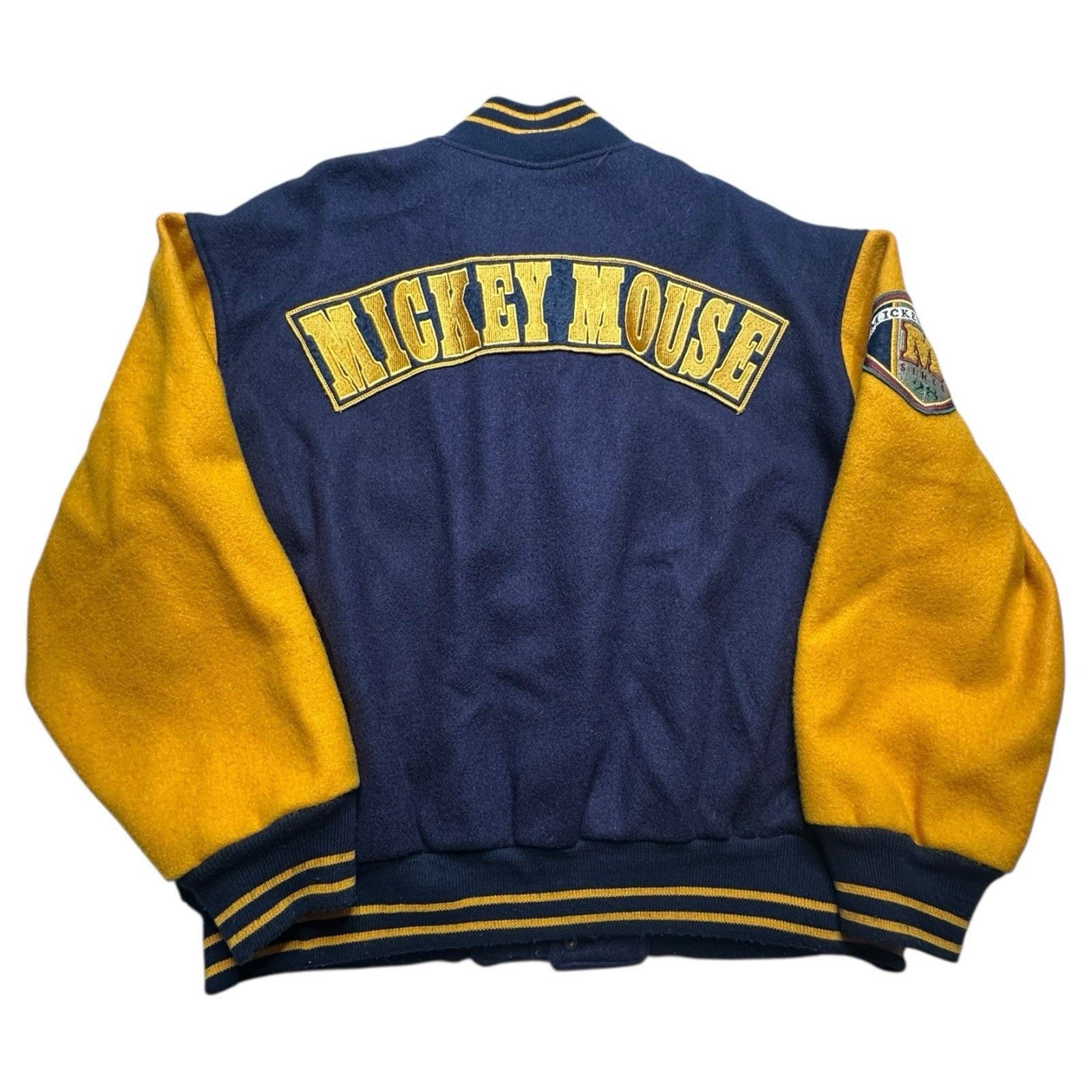 Disney VINTAGE Disney Wool Mickey Mouse Varsity Jacket Size XL Size US XL / EU 56 / 4 - 7 Thumbnail