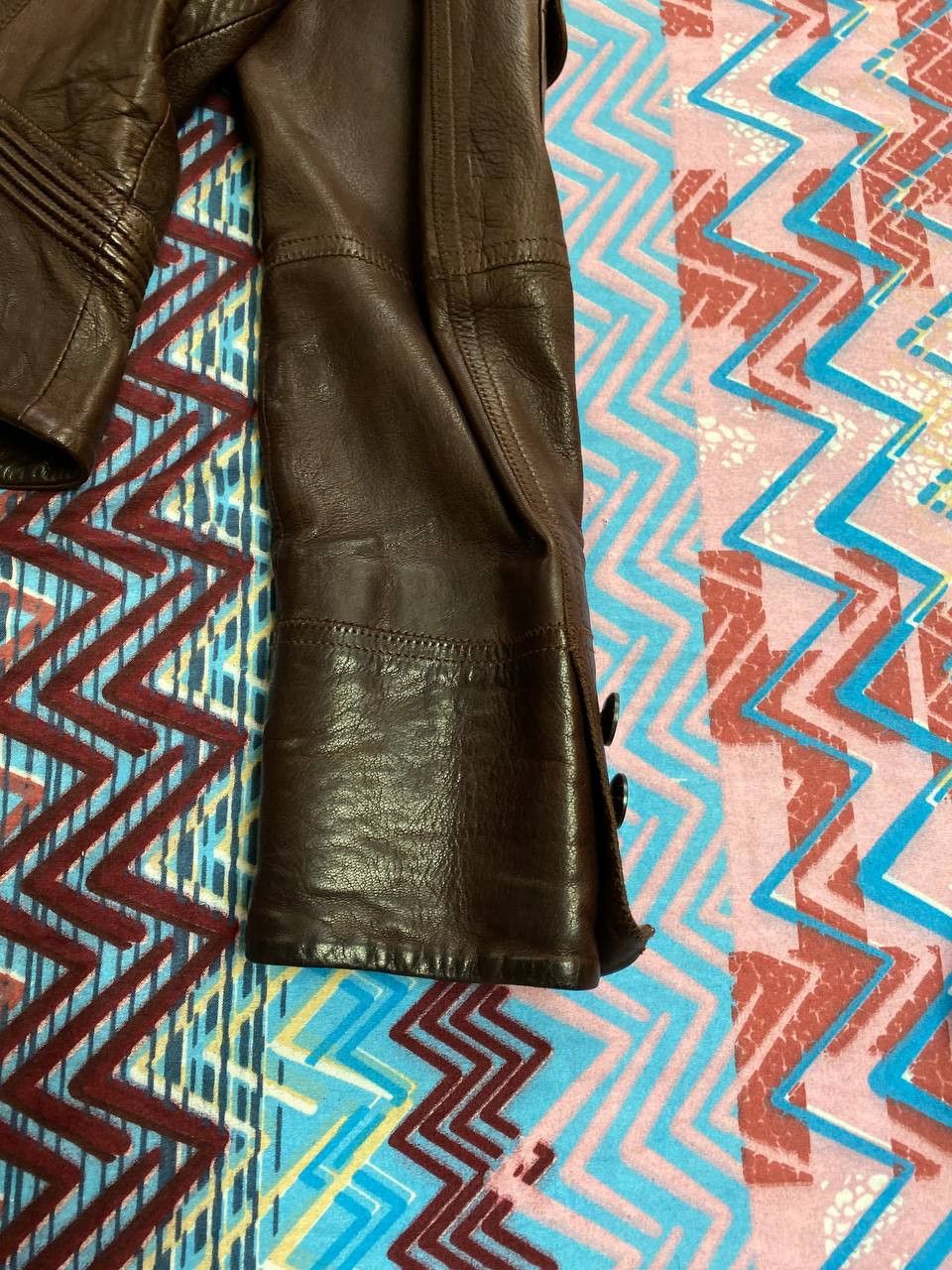 Vintage vintage brown jacket Karen Millen England Y2K Streetwear Size M / US 6-8 / IT 42-44 - 18 Thumbnail