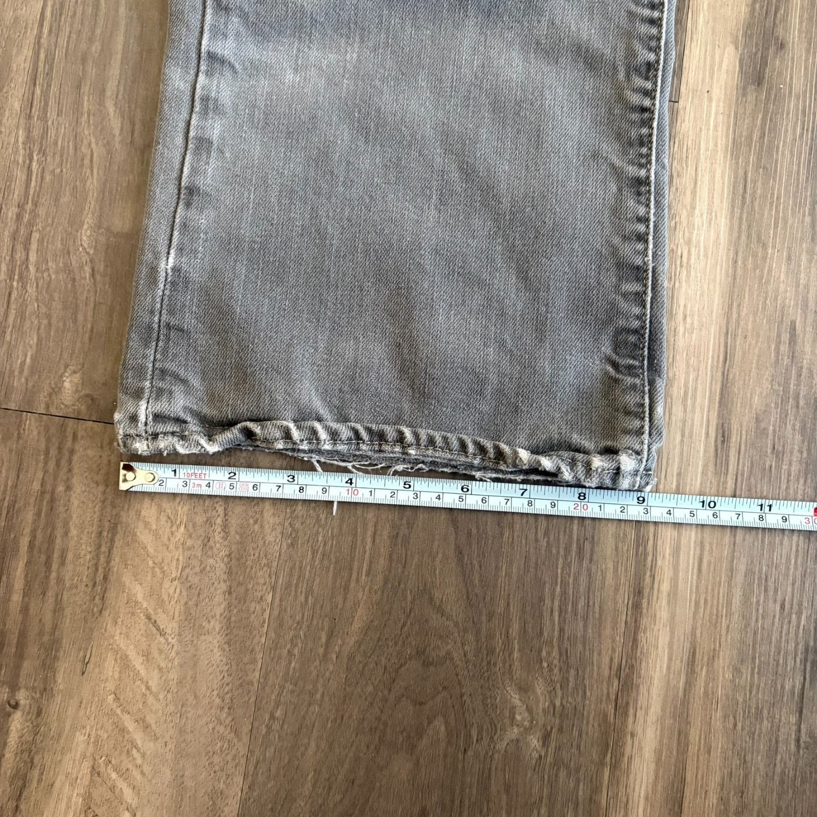 Express × Vintage Vintage Y2K Express Jeans Mens Size 34x31 Randigo Button Fly Size US 34 / EU 50 - 8 Thumbnail