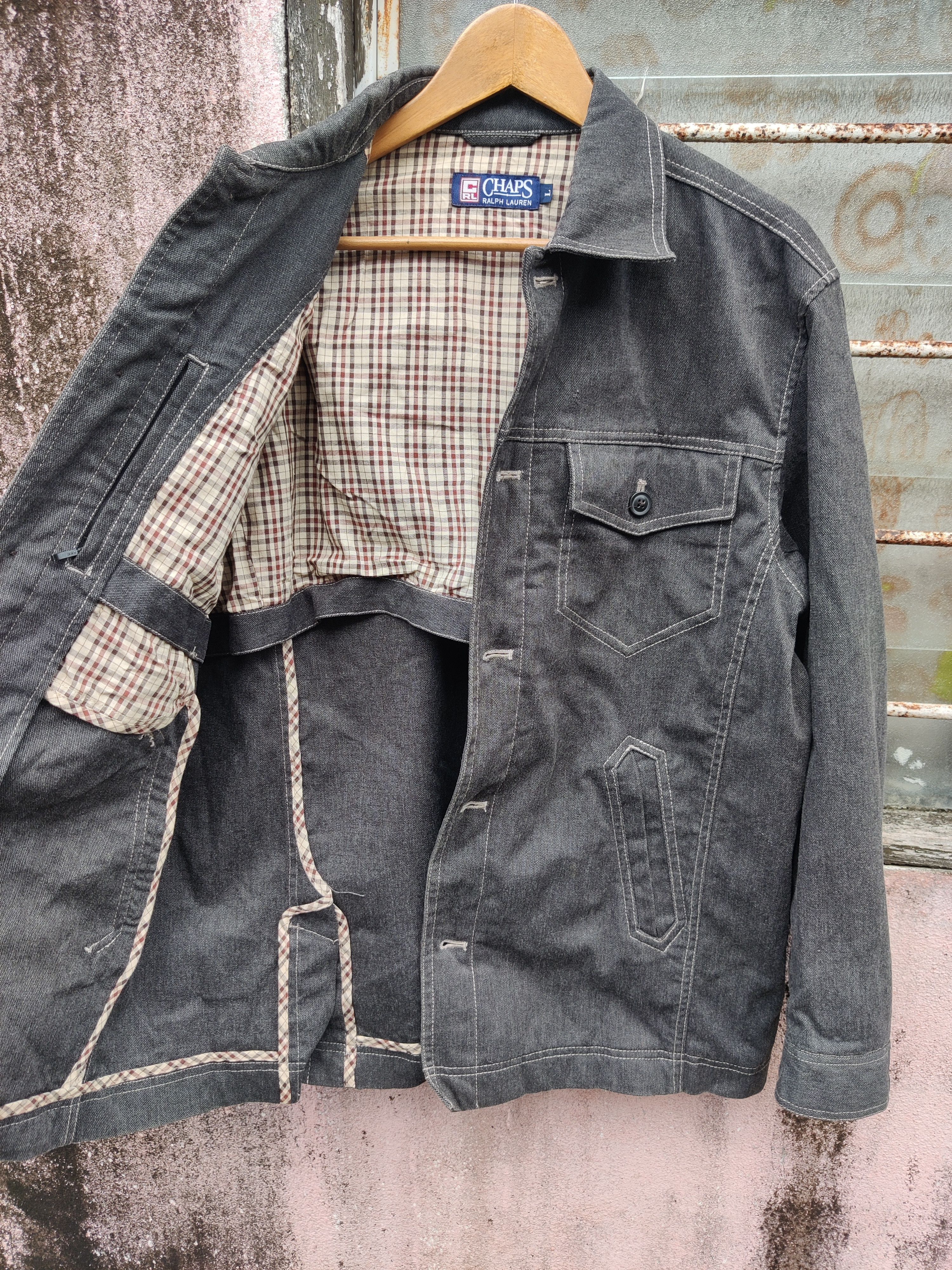 Chaps Ralph Lauren Vintage Chaps Ralph Lauren Chore Denim Jacket Size US L / EU 52-54 / 3 - 8 Thumbnail