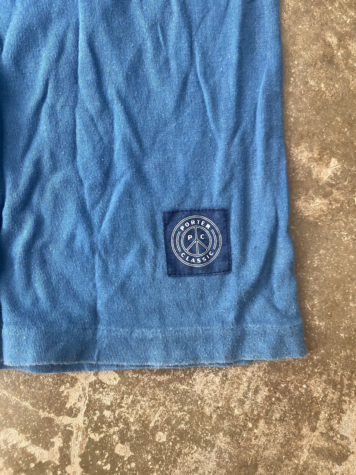Porter Classic Porter Classic Washed Indigo Big Tee Visvim Kapital 45rpm Size US L / EU 52-54 / 3 - 6 Thumbnail