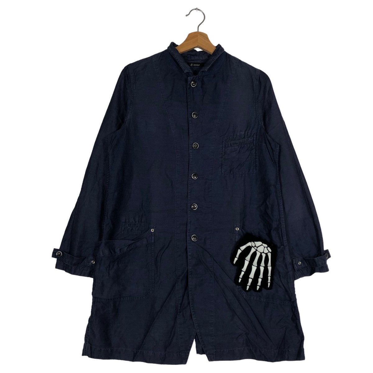 Japanese Brand Long Jacket Bondage John Bull Co Inspire Issey Miyake Japan Size US M / EU 48-50 / 2 - 2 Thumbnail