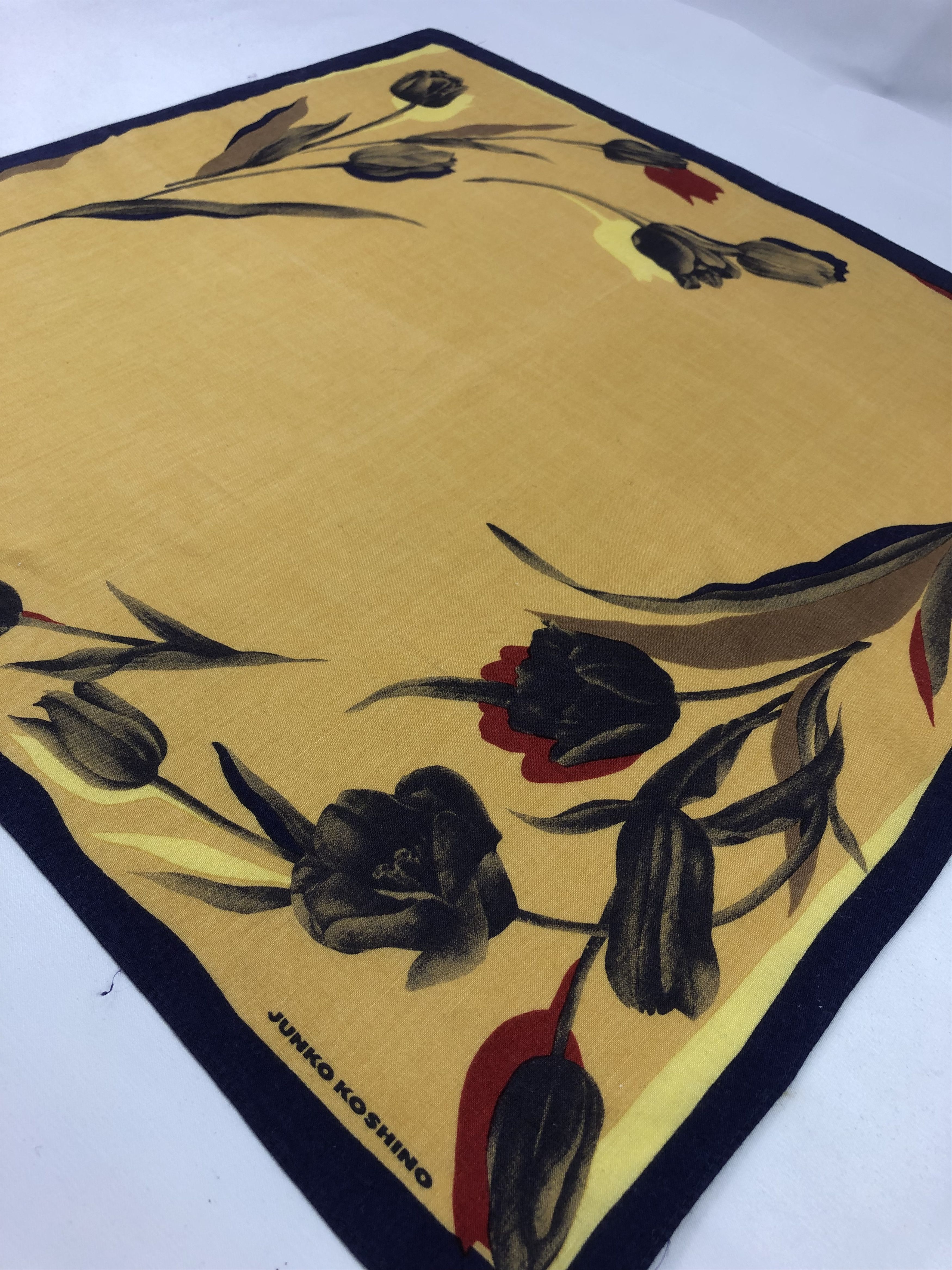 Japanese Brand × Mr. Junko × Vintage Junko Koshino Handkerchief / Bandana / Neckerchief Size ONE SIZE - 4 Thumbnail