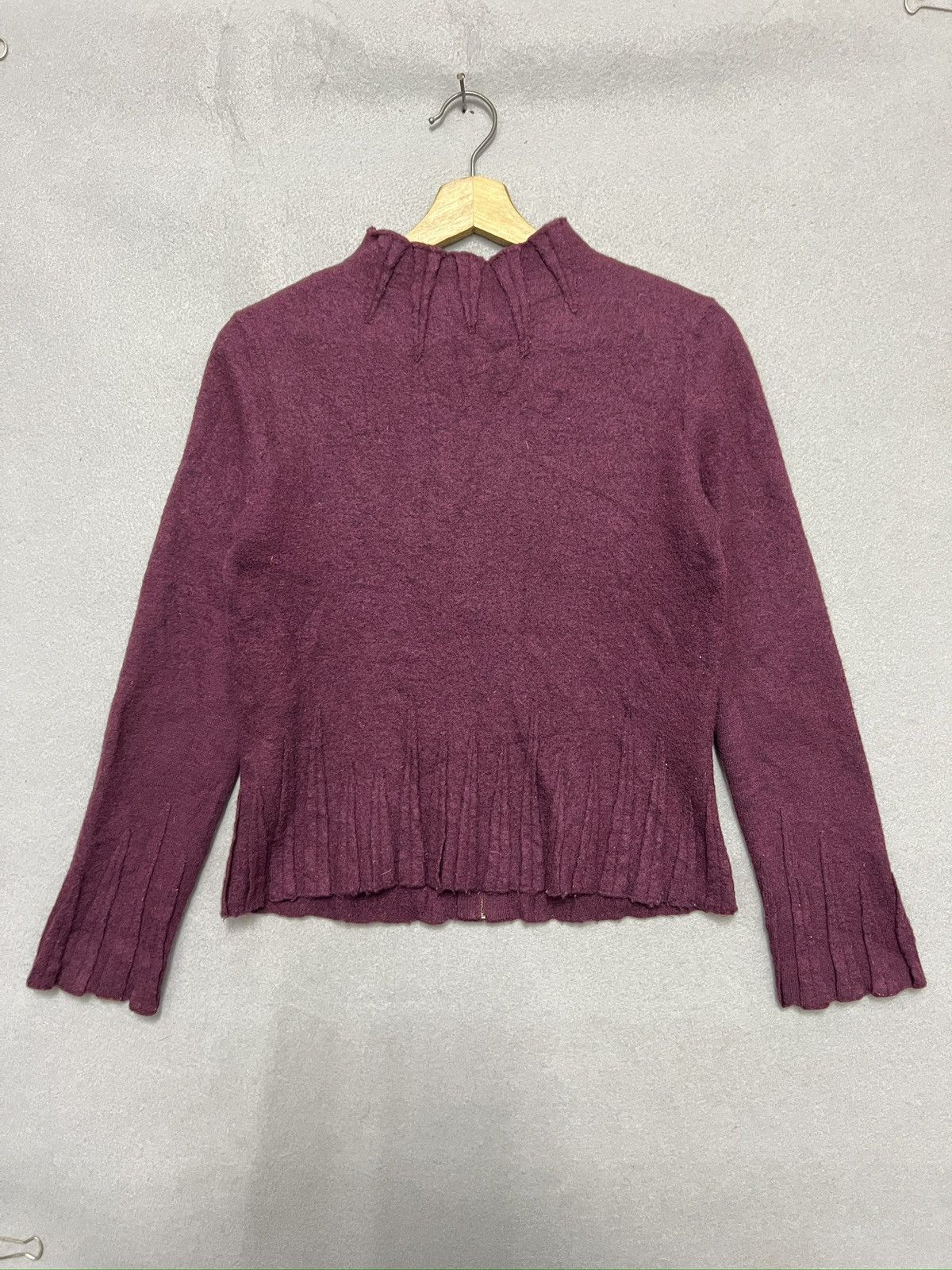 Lanvin 375. LANVIN wool sweatshirt with Zip Cardigan Size XS / US 0-2 / IT 36-38 - 2 Thumbnail
