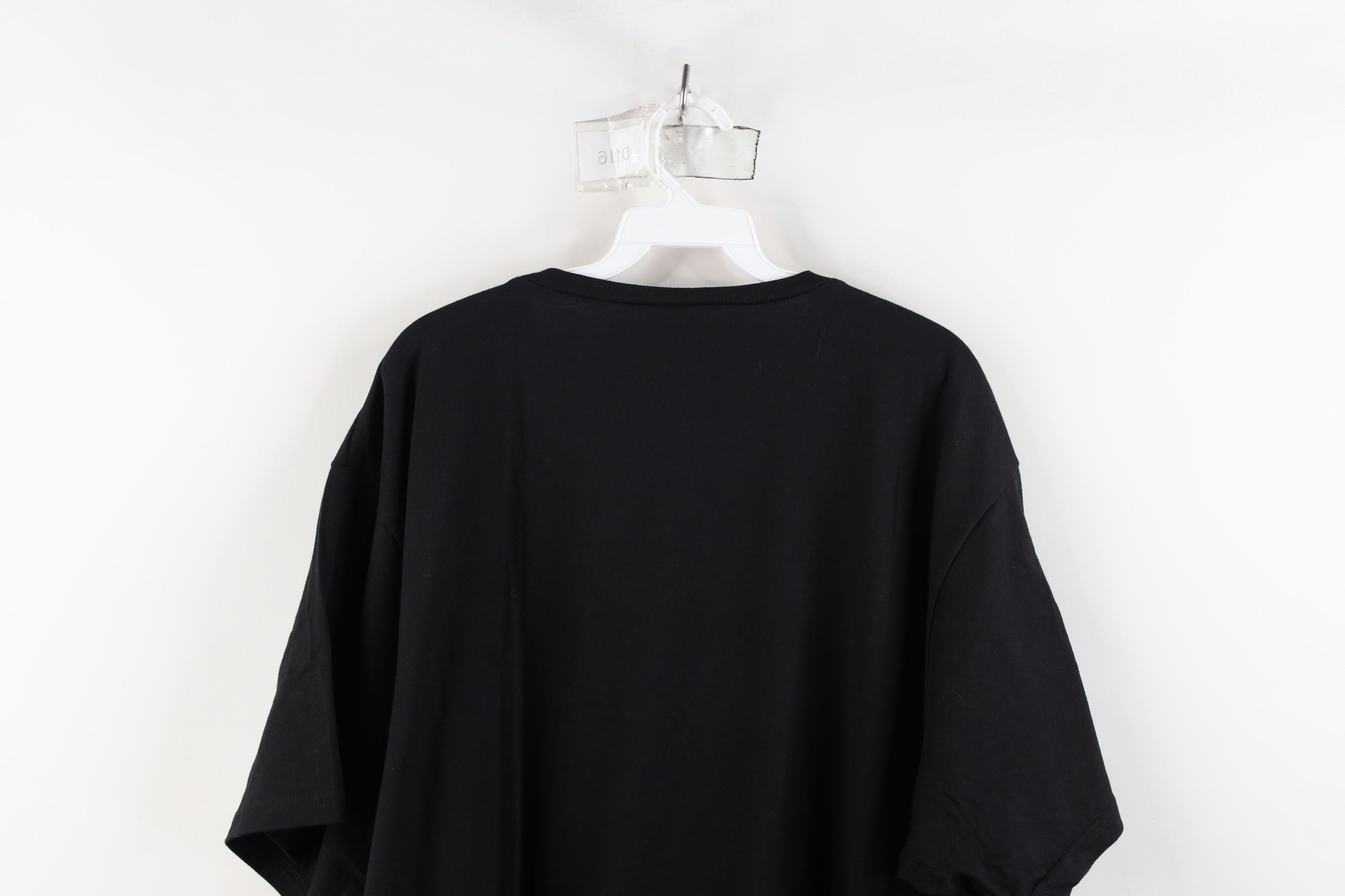 Vintage Vintage 90s Streetwear Cotton Short Sleeve T-Shirt Black Size 3XL / US 20-22 - 8 Thumbnail