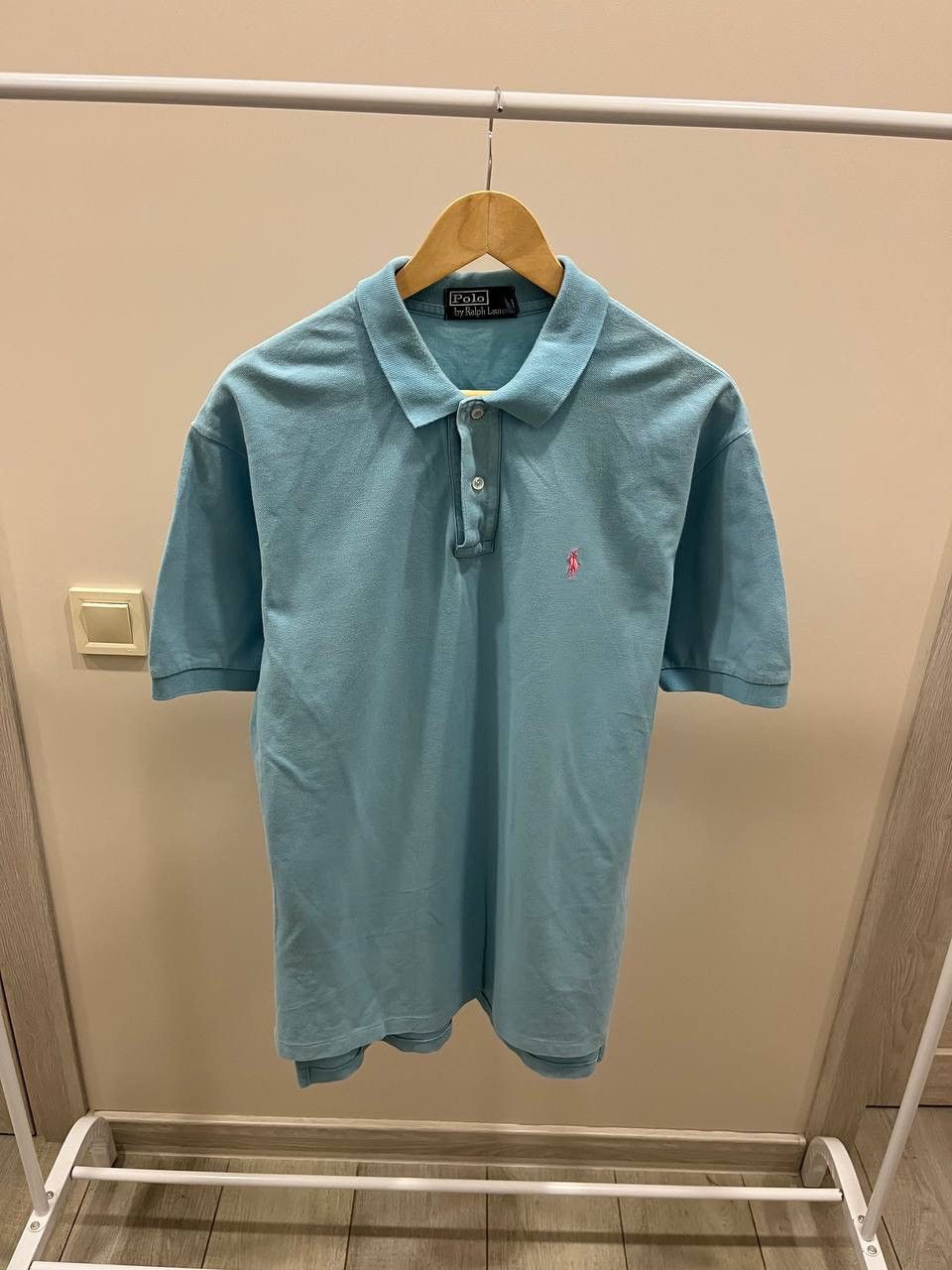 Polo Ralph Lauren Vintage 90s Polo Ralph Lauren Rugby Pocket Earth Tone Blue Size US L / EU 52-54 / 3 - 2 Thumbnail