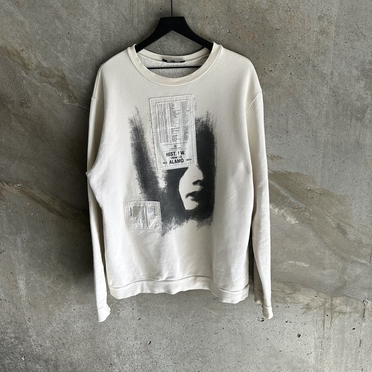 Raf Simons Raf Simons AW05 “History Of My World” Alamo Crewneck Size US XL / EU 56 / 4 - 1 Thumbnail