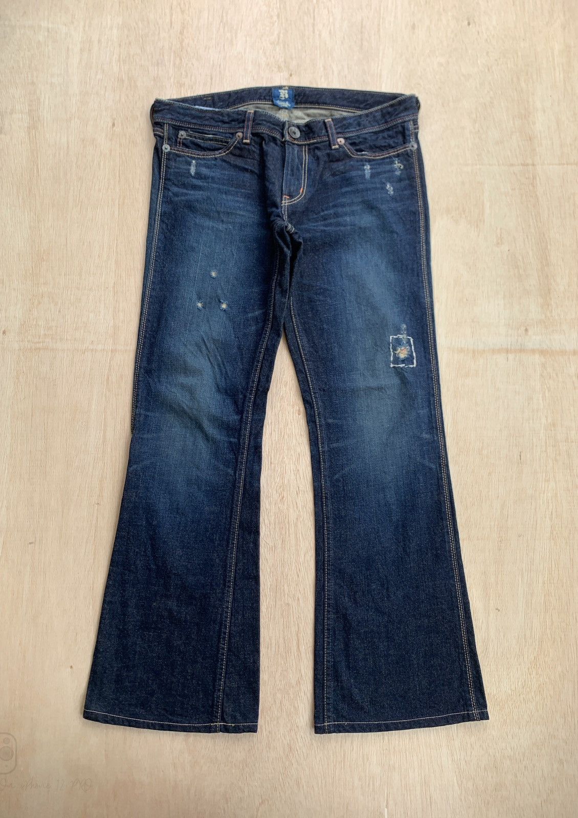 Hysteric Glamour × If Six Was Nine × Japanese Brand Flare Vienus Jeans Ifsixwasnine Lgb style Bootcut Size US 33 - 1 Thumbnail
