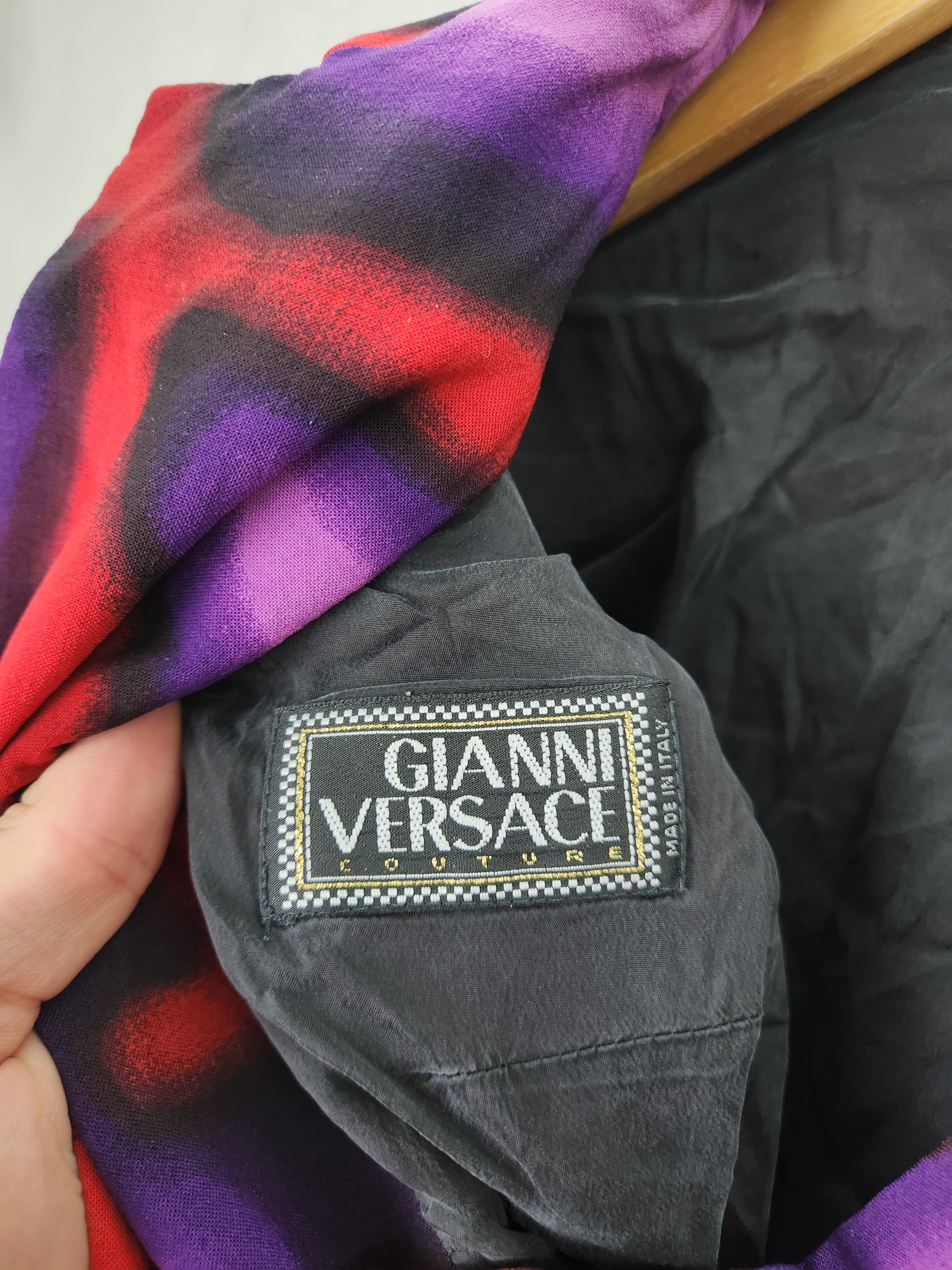 Versace Gianni Versace Multicolor Print Blazer jacket Size M / US 6-8 / IT 42-44 - 11 Thumbnail