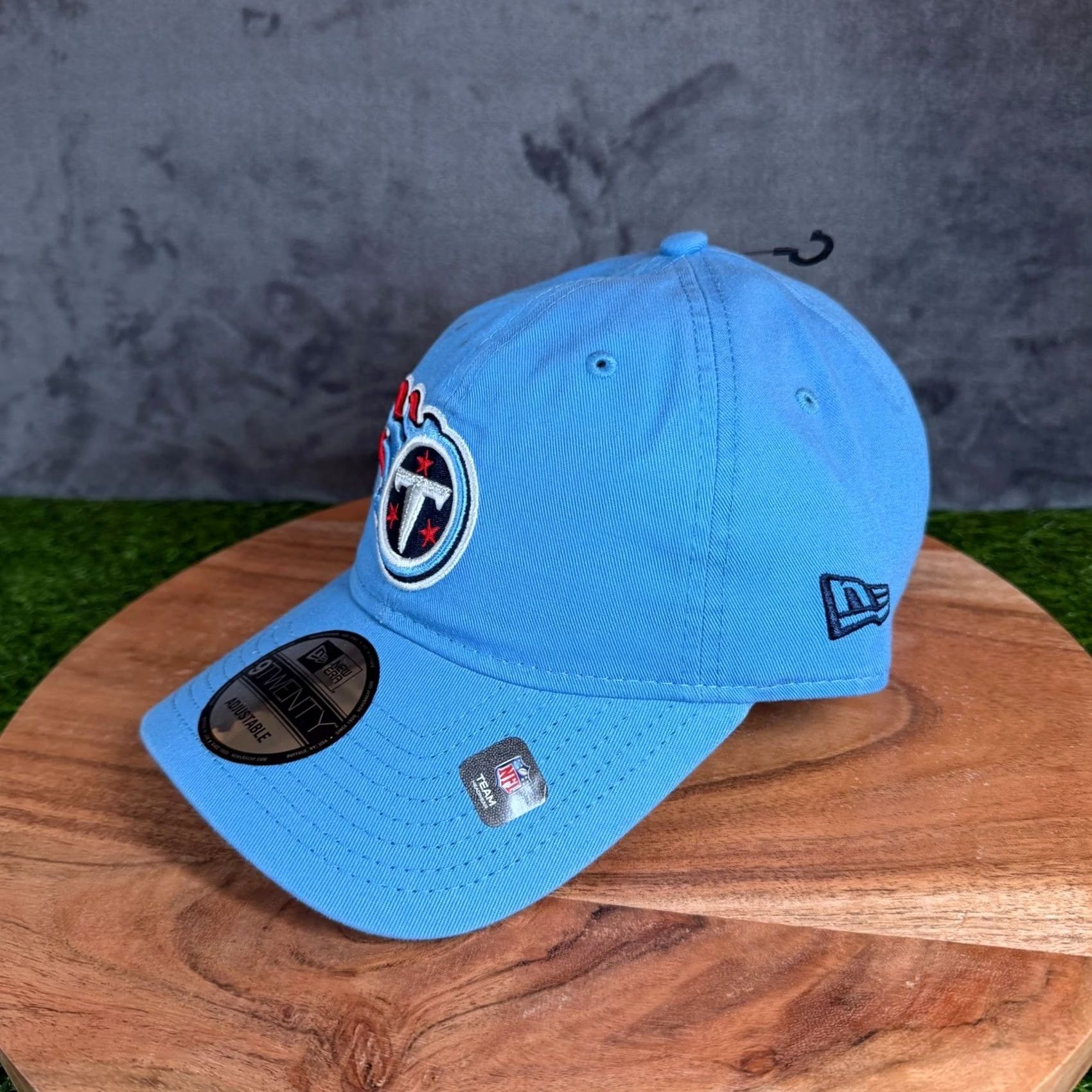 New Era New Era Titans NFL 9TWENTY Adjustable Hat Cap Light Blue Mens NWT Size ONE SIZE - 2 Thumbnail