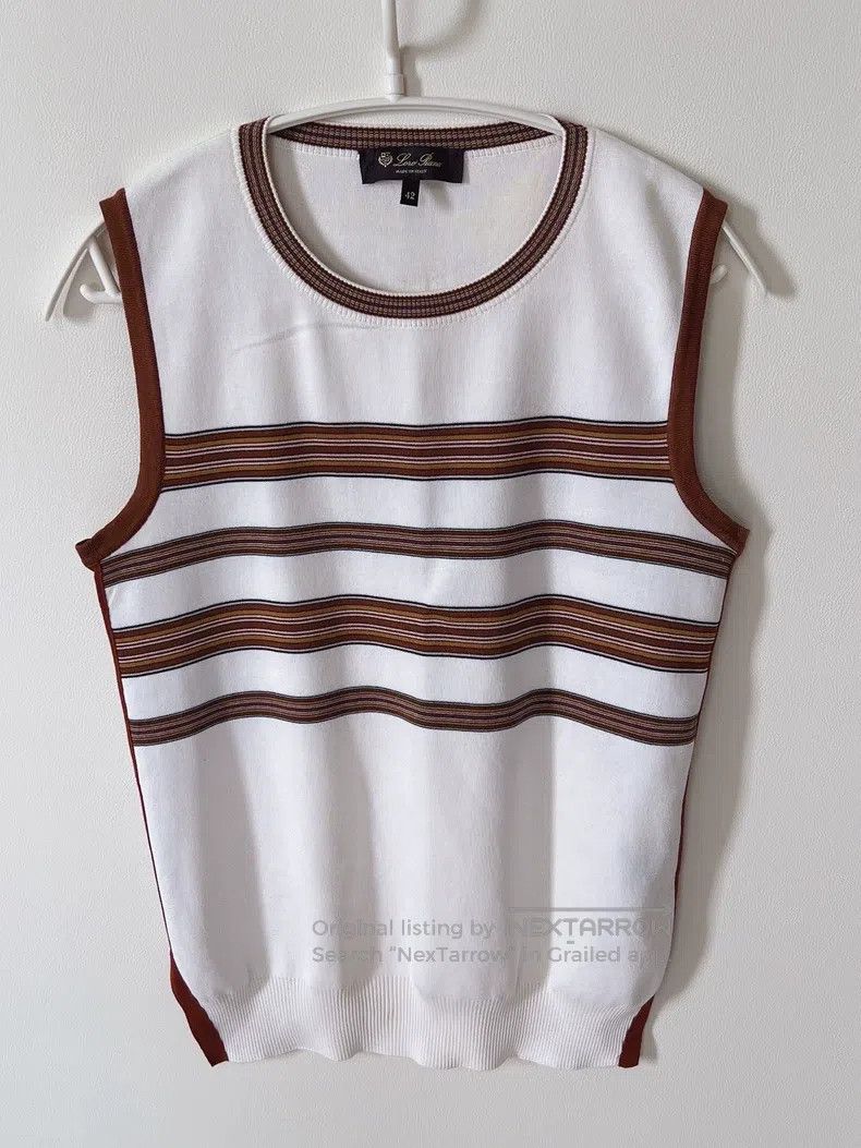 Loro Piana Sleeveless knitted sweater