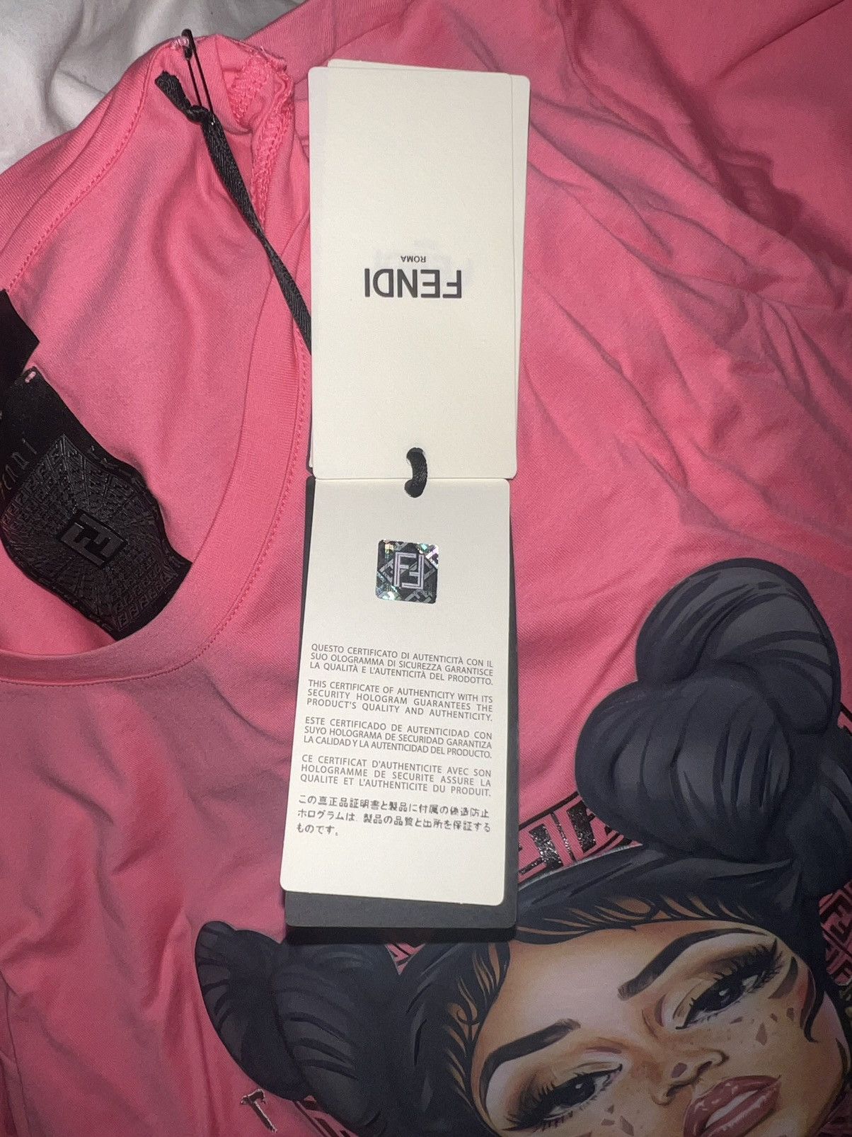 Fendi Fendi x Nicki Minaj T-Shirt Size XL / US 12-14 / IT 48-50 - 6 Thumbnail