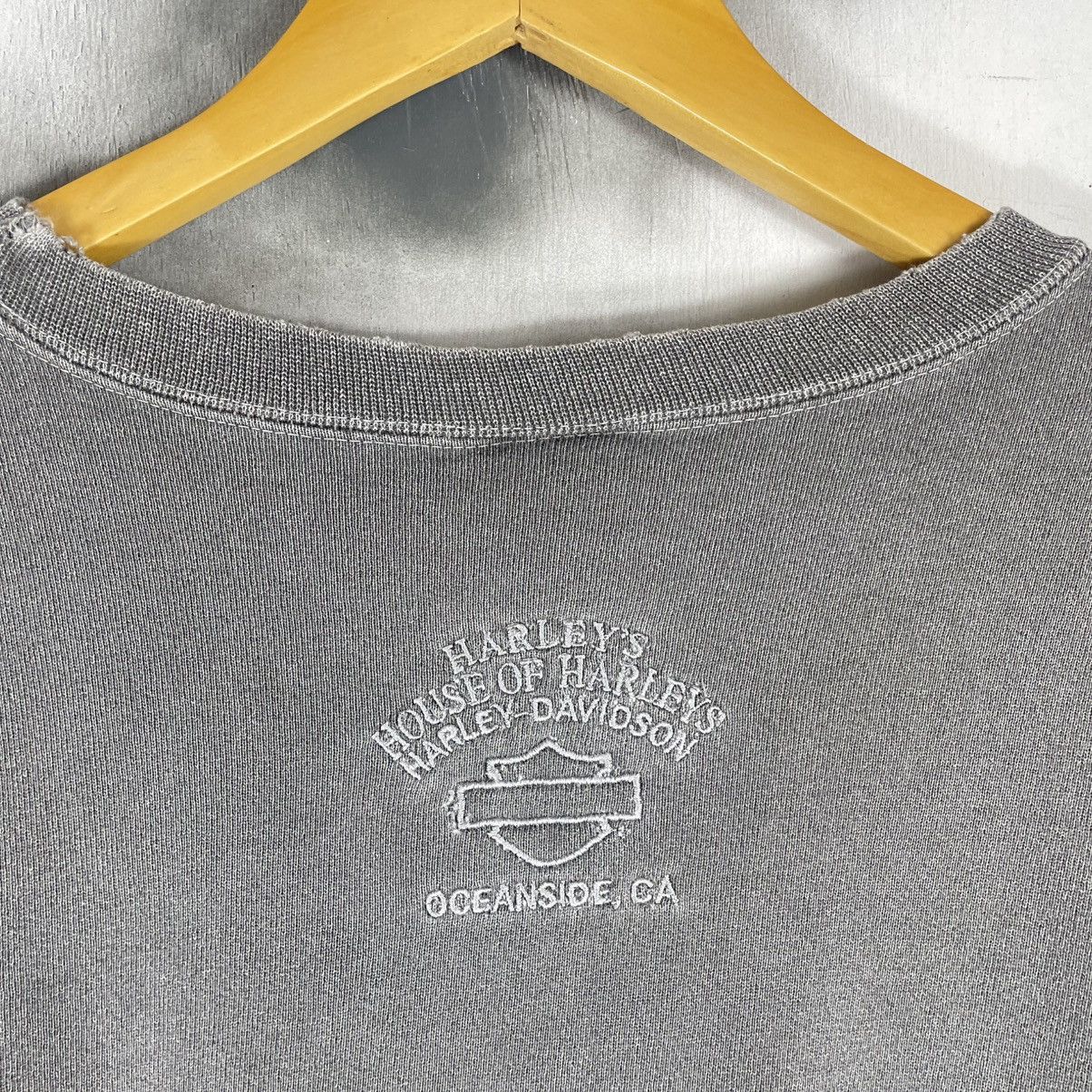 Harley Davidson Vintage Harley Davidson Embroided Logo Distressed style Size US L / EU 52-54 / 3 - 6 Thumbnail