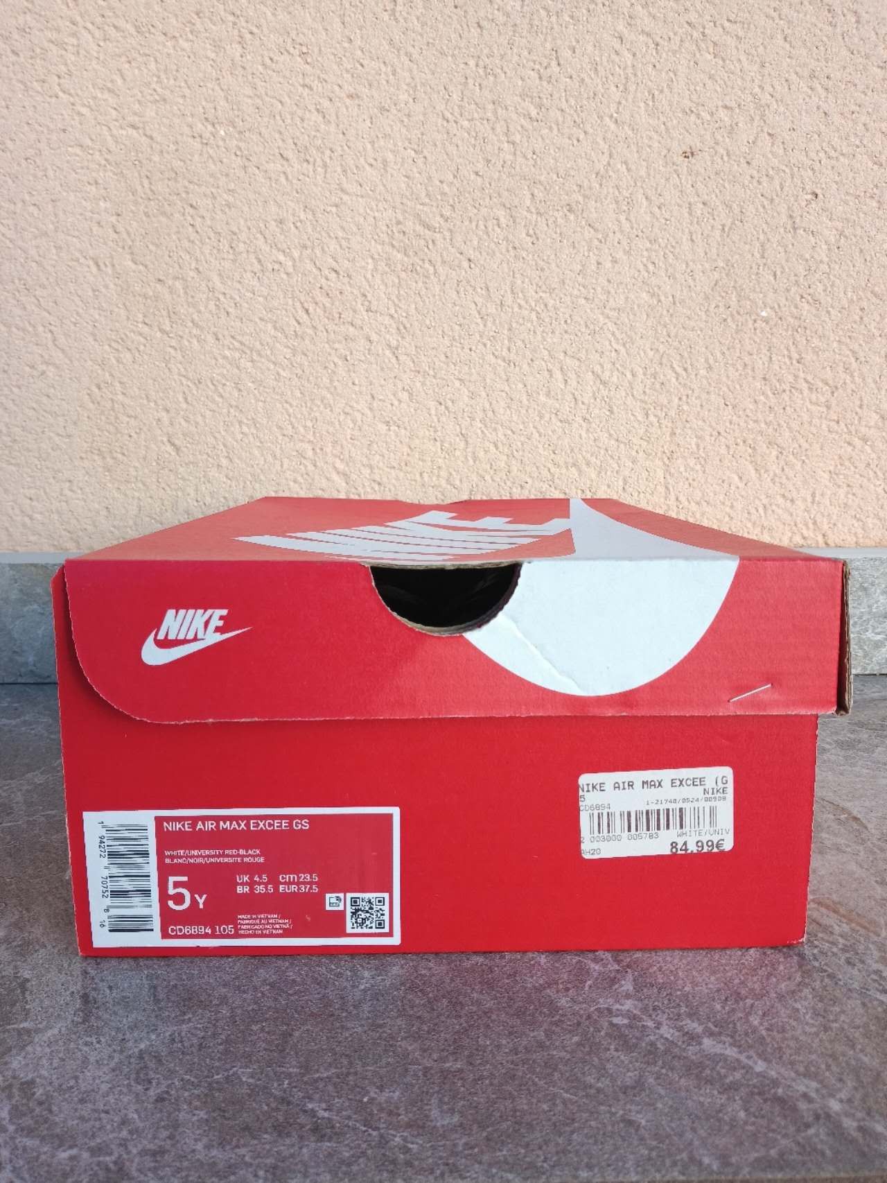 Nike Nike Air Max Excee GS - EU 37,5 / US 5 - New Size US 6.5 / IT 36.5 - 8 Thumbnail