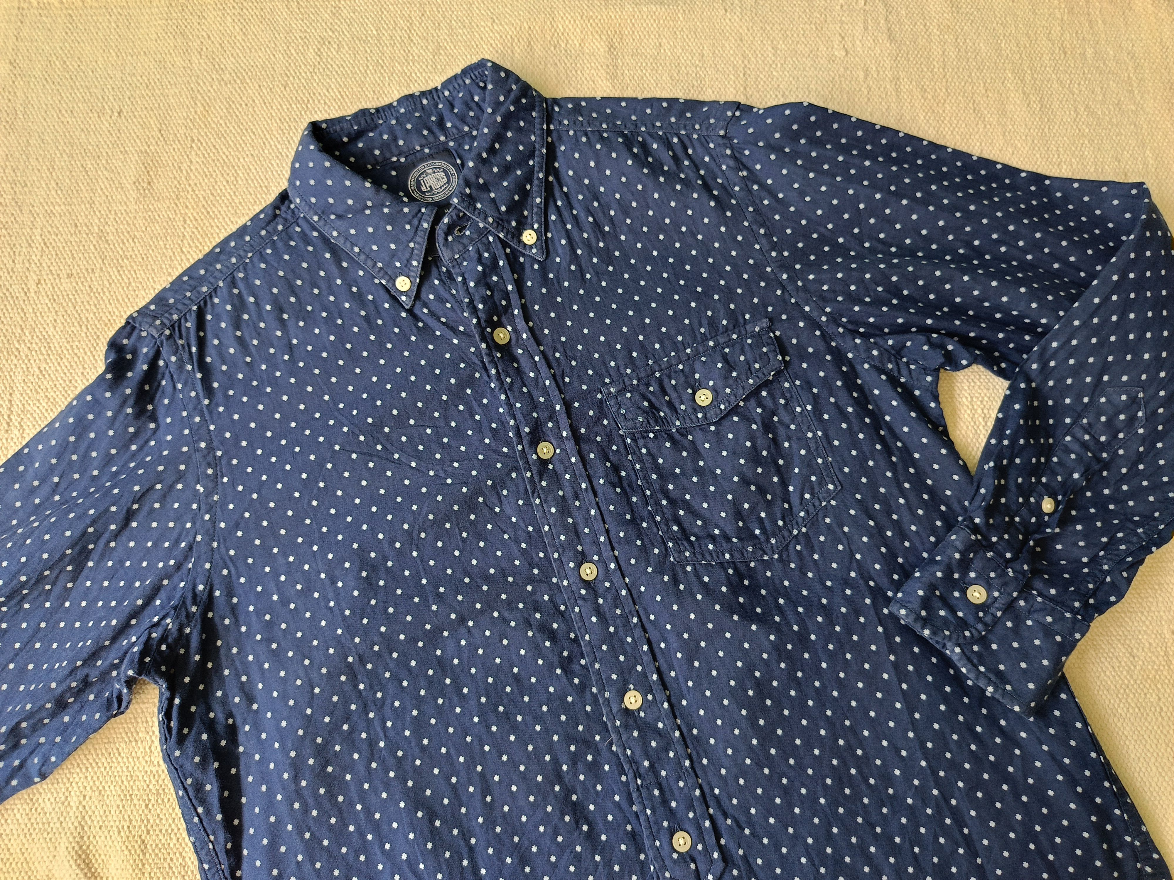 J. Press JPress J.Press New York navy blue polka dot shirt Size US M / EU 48-50 / 2 - 11 Thumbnail