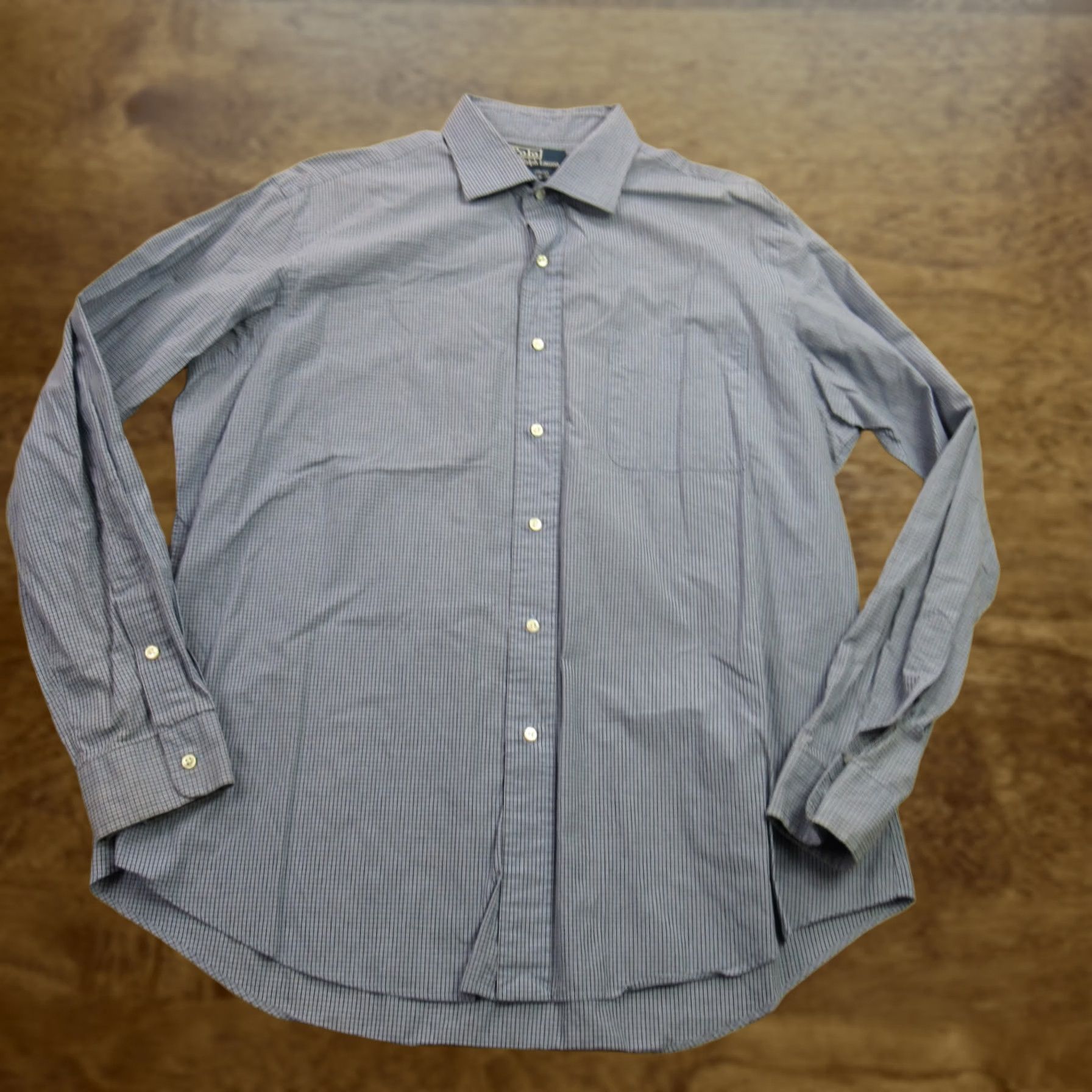 Polo Ralph Lauren Polo Ralph Lauren Shirt Mens XL Long Sleeve Button-Up Blue Checks Casual Size US XL / EU 56 / 4 - 1 Thumbnail
