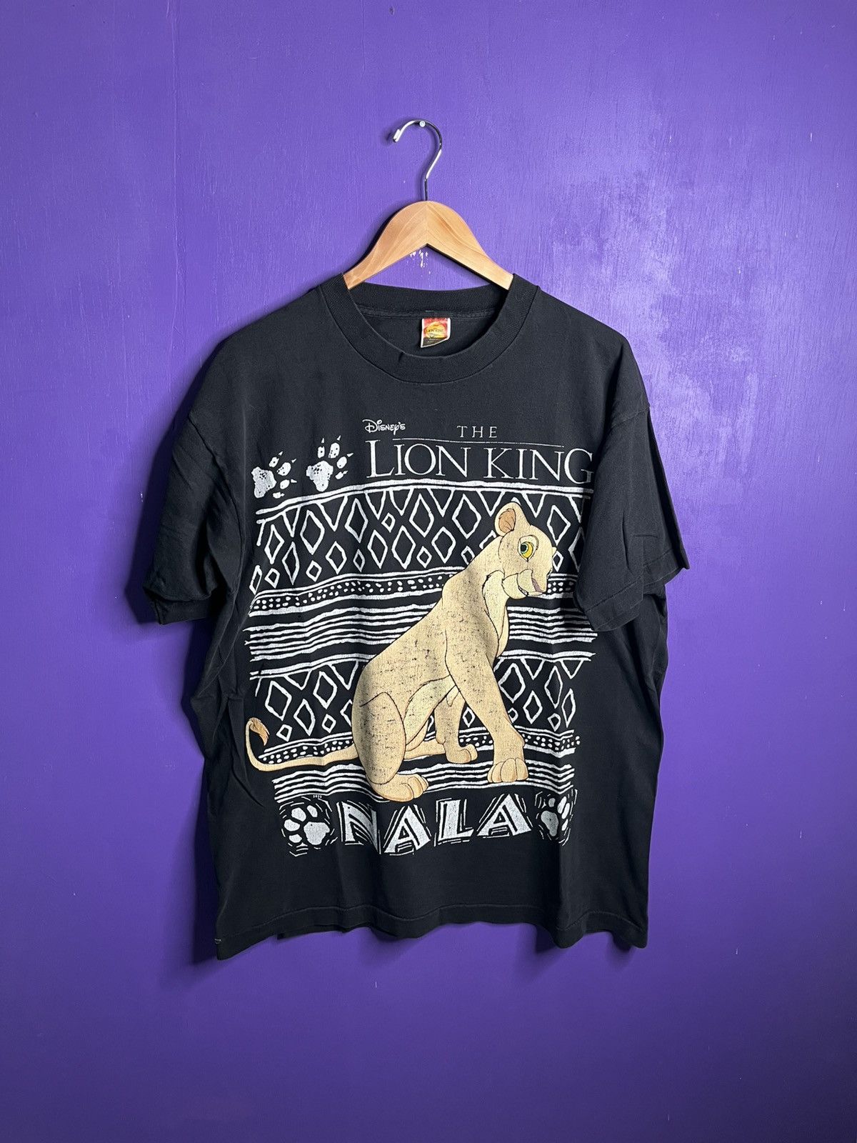 Disney × Vintage Vintage 90s Disney Lion king Nala character t-shirt Size US XL / EU 56 / 4 - 1 Thumbnail