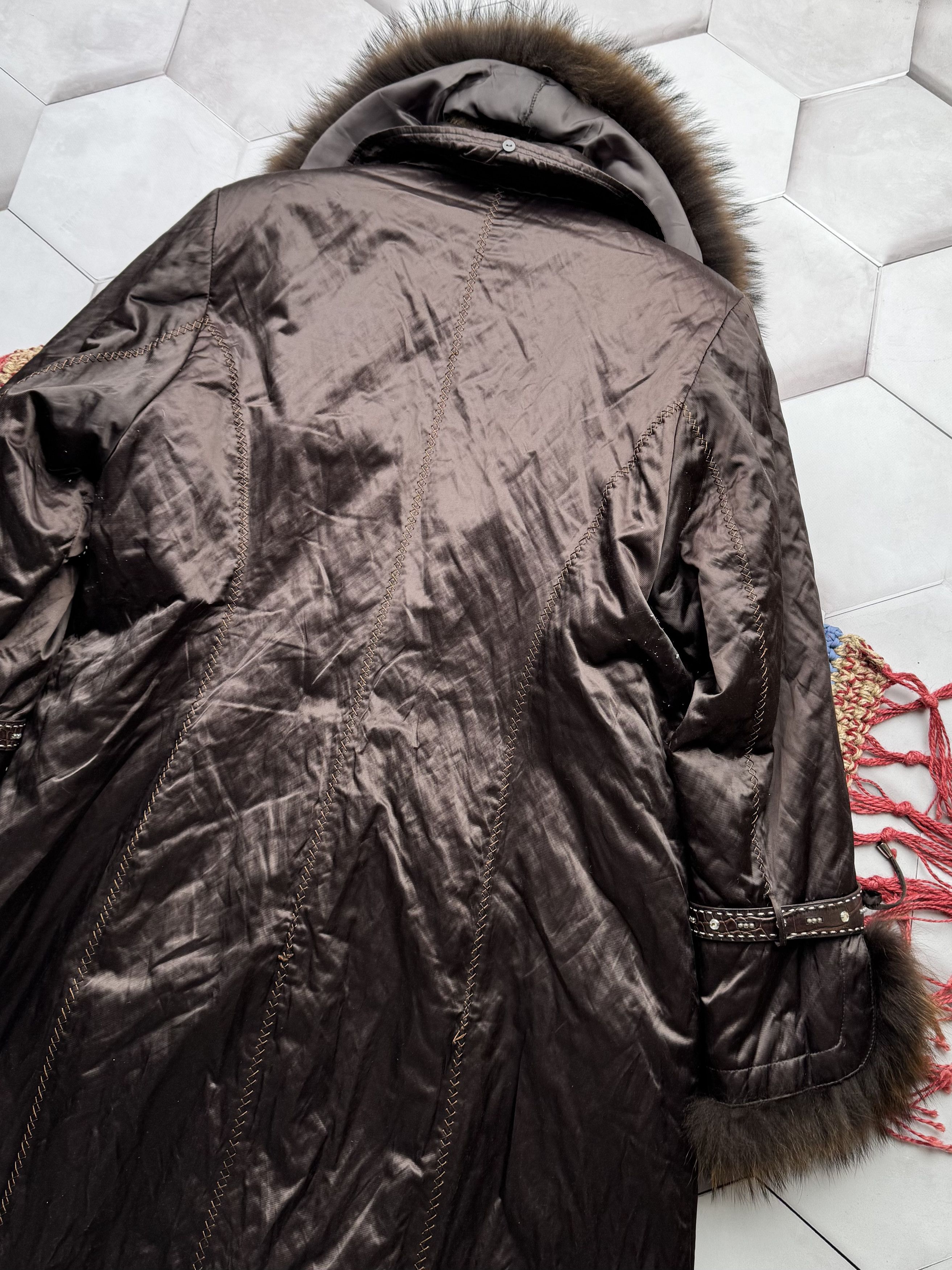 Vintage Vintage Coat With Real Fur Details (E4) Size L / US 10 / IT 46 - 12 Thumbnail