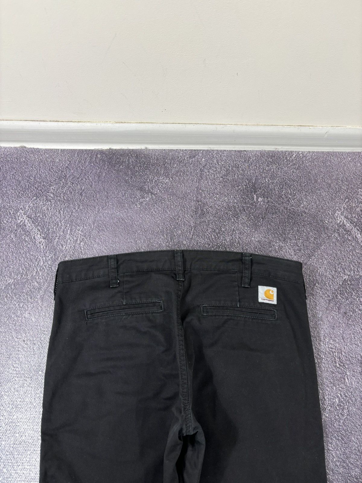 Carhartt Vintage Carhartt Y2K Straight Fit Black Skate Chino Pants Size US 29 - 6 Thumbnail