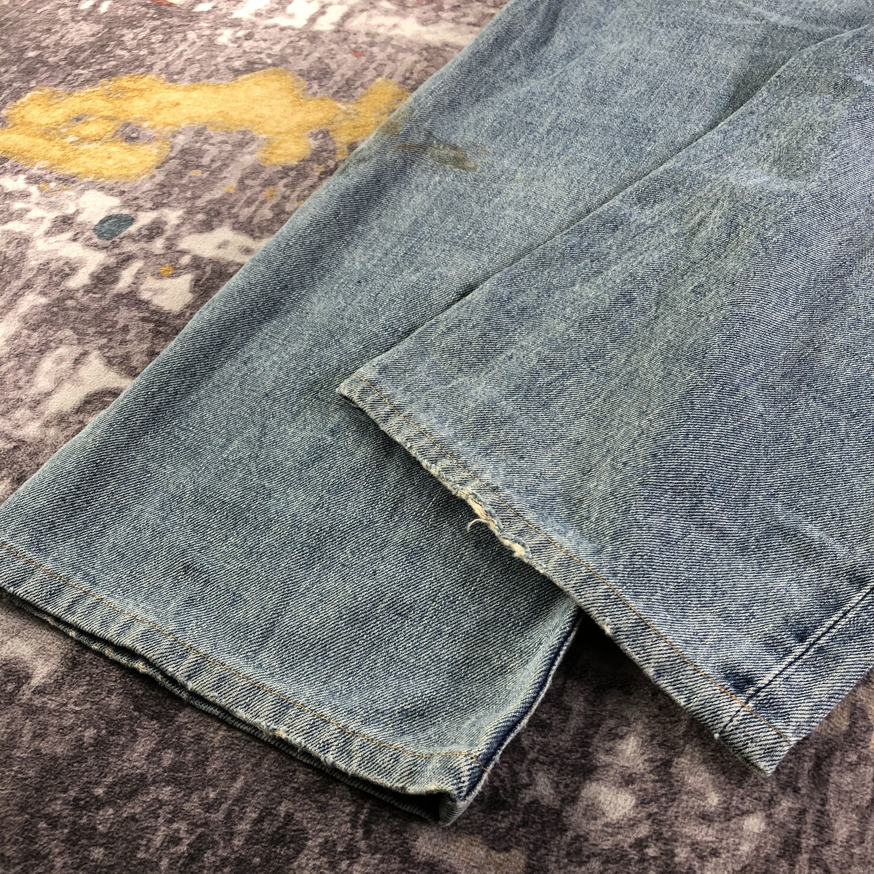 Edwin Vintage Light Wash Edwin 505 Selvedge Jeans-JM3558 Size US 32 / EU 48 - 4 Thumbnail