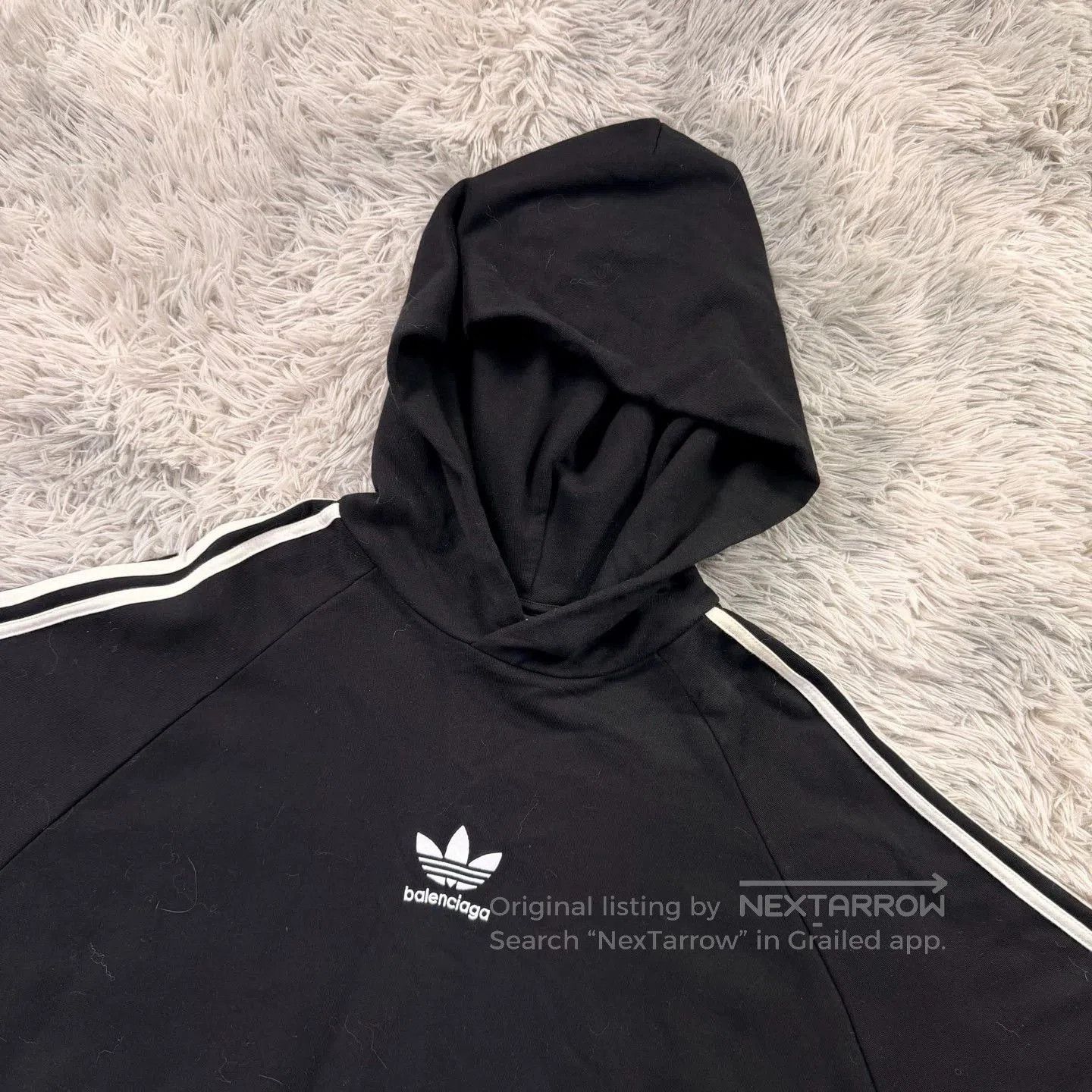 Balenciaga balenciaga x adidas oversized hoodie. Size US L / EU 52-54 / 3 - 3 Thumbnail