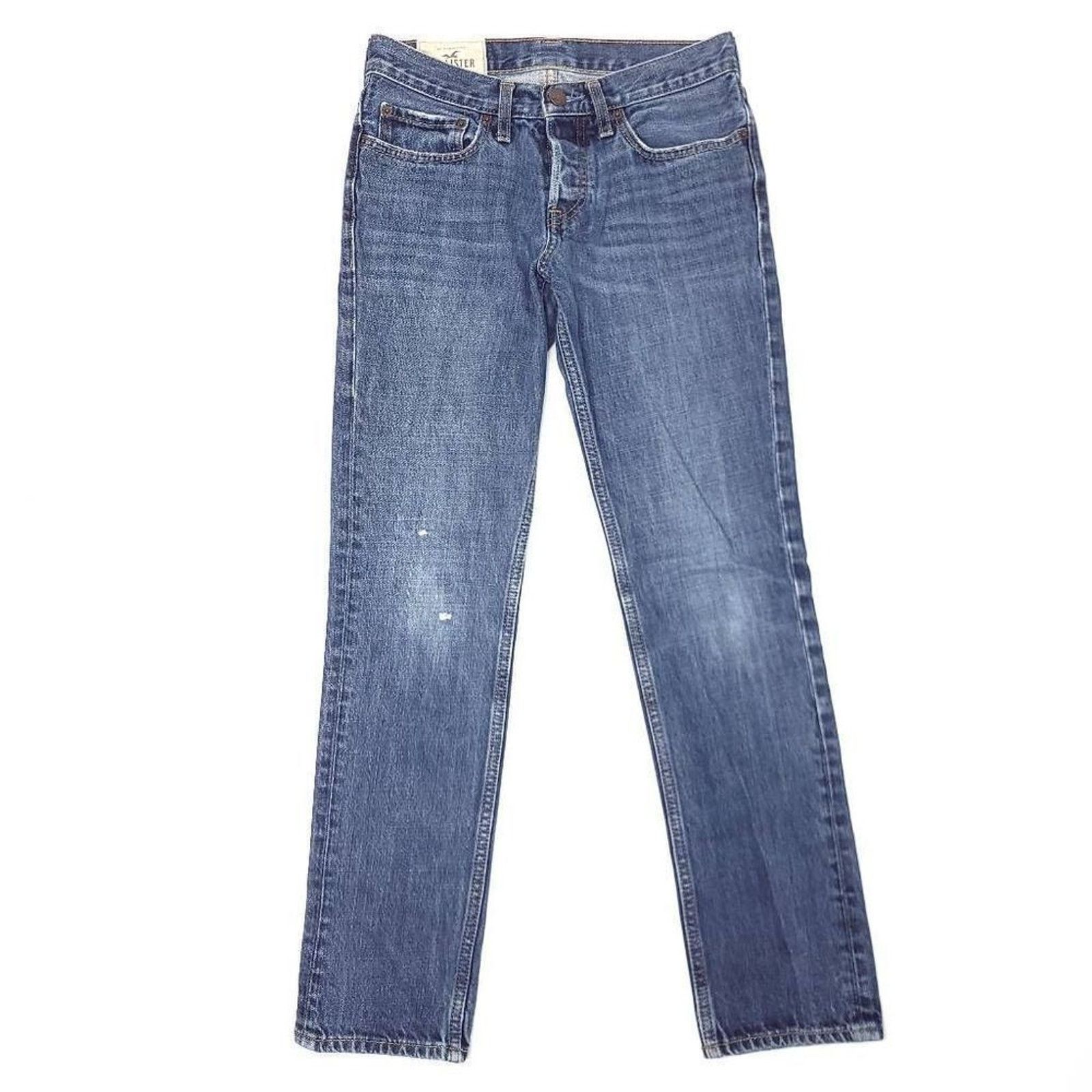 Hollister Y2K Hollister Jeans Skinny Mens 28x30 100% Cotton Blue Size US 28 / EU 44 - 1 Thumbnail