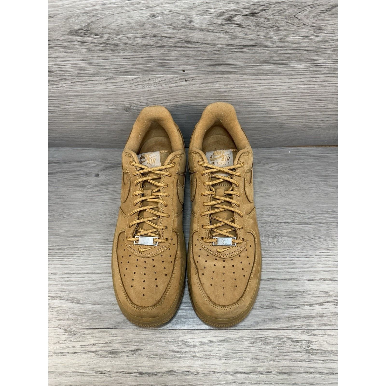 Nike × Supreme Nike Air Force 1 Low SP x Supreme Wheat - Size 10 Size US 10 / EU 43 - 4 Thumbnail