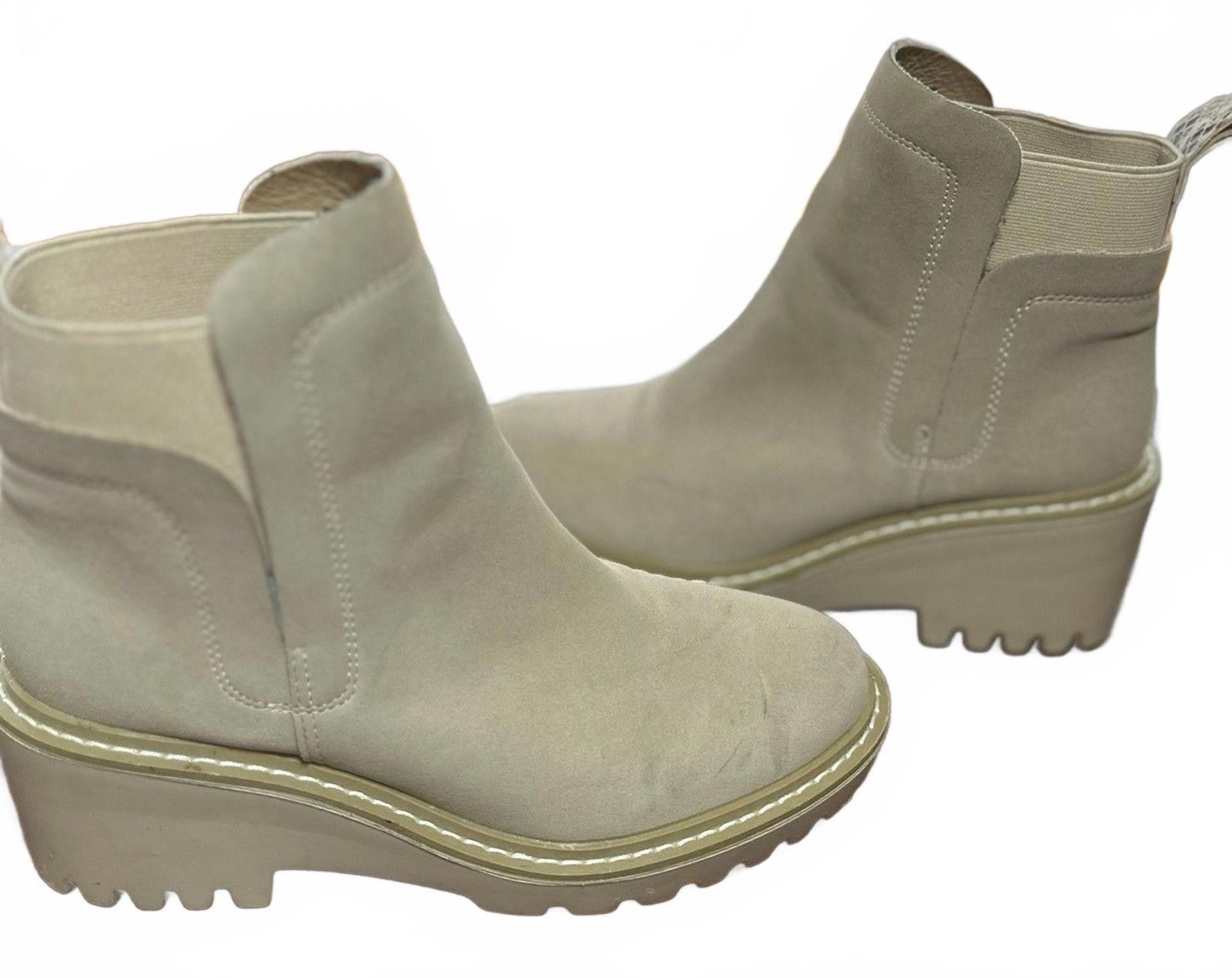 Other Catherine Malandrino Cream Buckle Boots Womens sz 7.5 Size US 7.5 / IT 37.5 - 1 Thumbnail