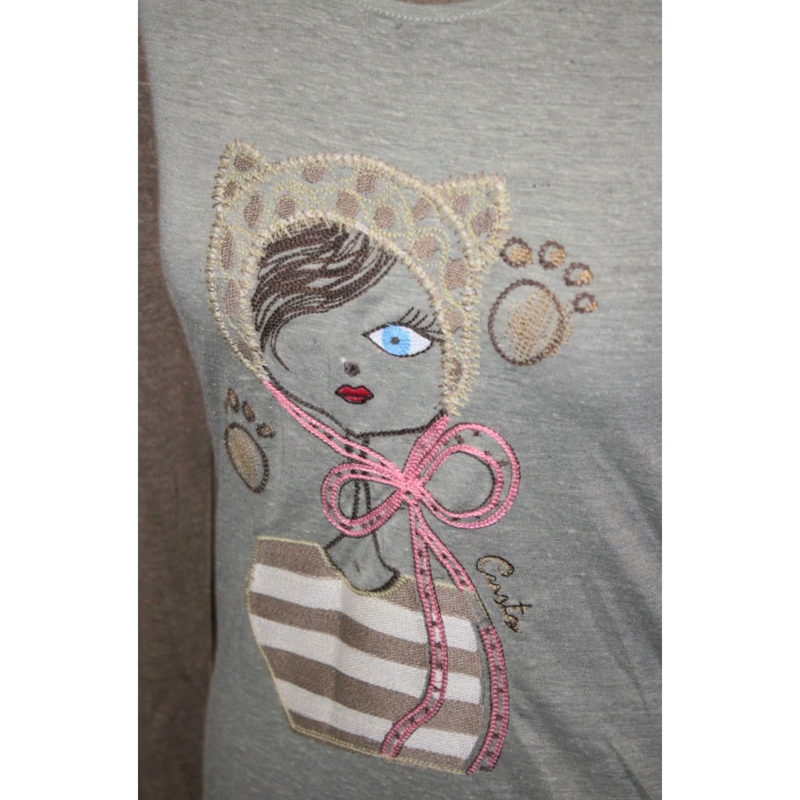 Custo Barcelona Custo Barcelona Womens Tunic Shirt XS? (But keep accurate) Size XS / US 0-2 / IT 36-38 - 2 Thumbnail