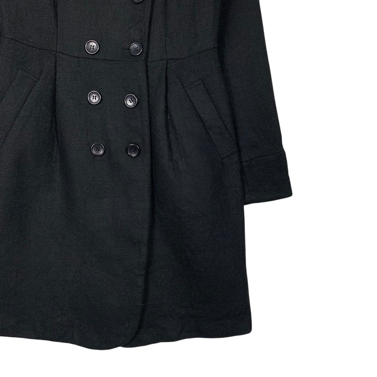Japanese Brand SLY Double Breasted Overcoat #2457-C110 Size S / US 4 / IT 40 - 5 Thumbnail