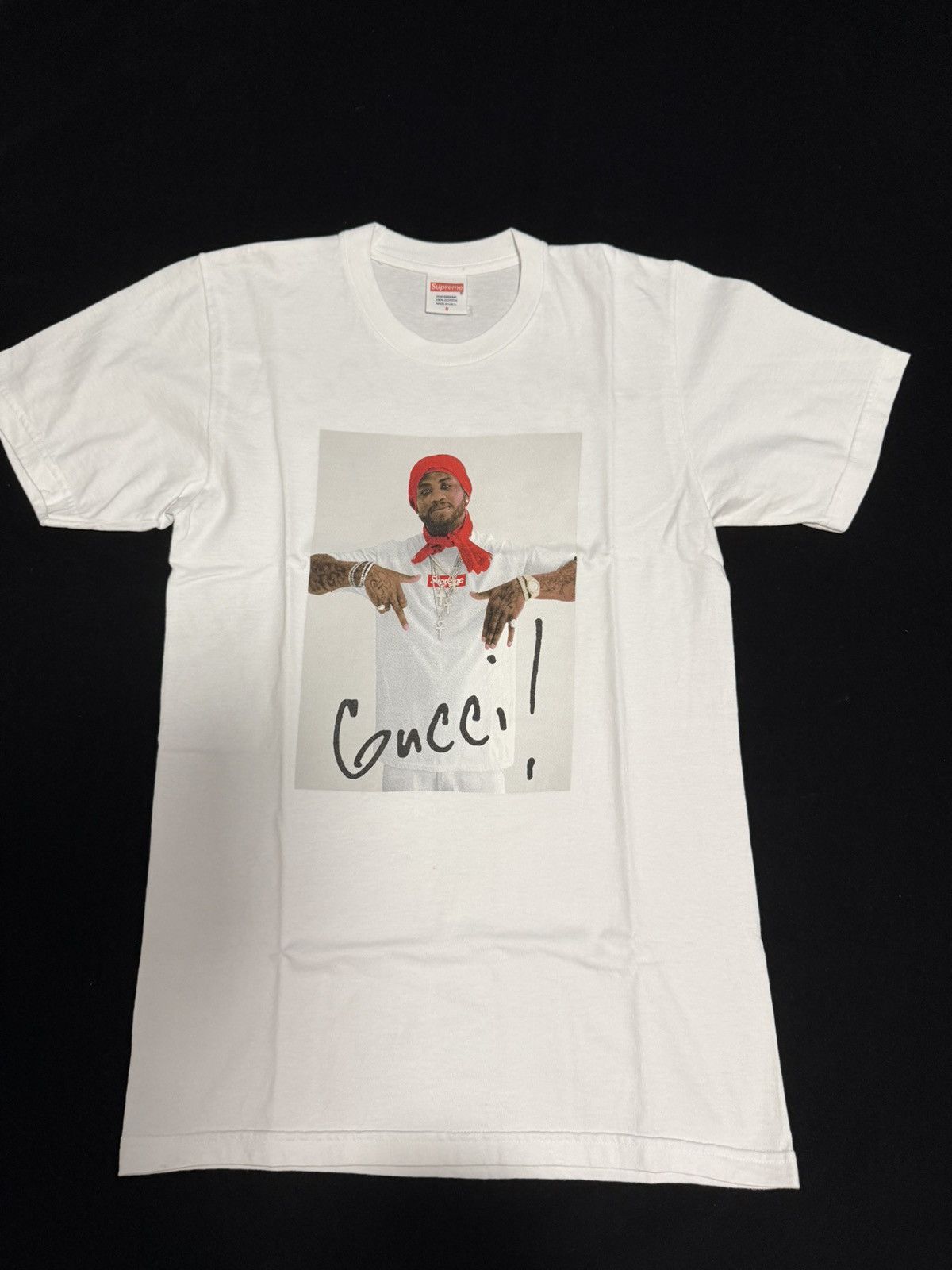 Supreme Supreme Gucci mane photo tee Size US S / EU 44-46 / 1 - 1 Thumbnail