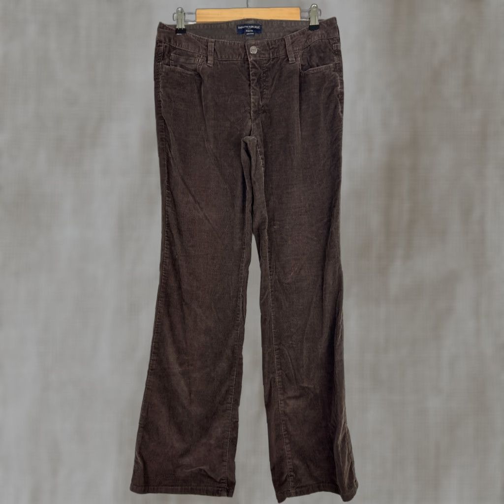 Banana Republic Banana Republic Corduroy Pants Women Ryan Fit 5 Pocket Beige 32x31 Size 10 Size 32" / US 10 / IT 46 - 1 Thumbnail