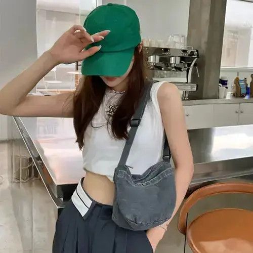 Other Canvas Denim Crossbody Bag Size ONE SIZE - 4 Thumbnail