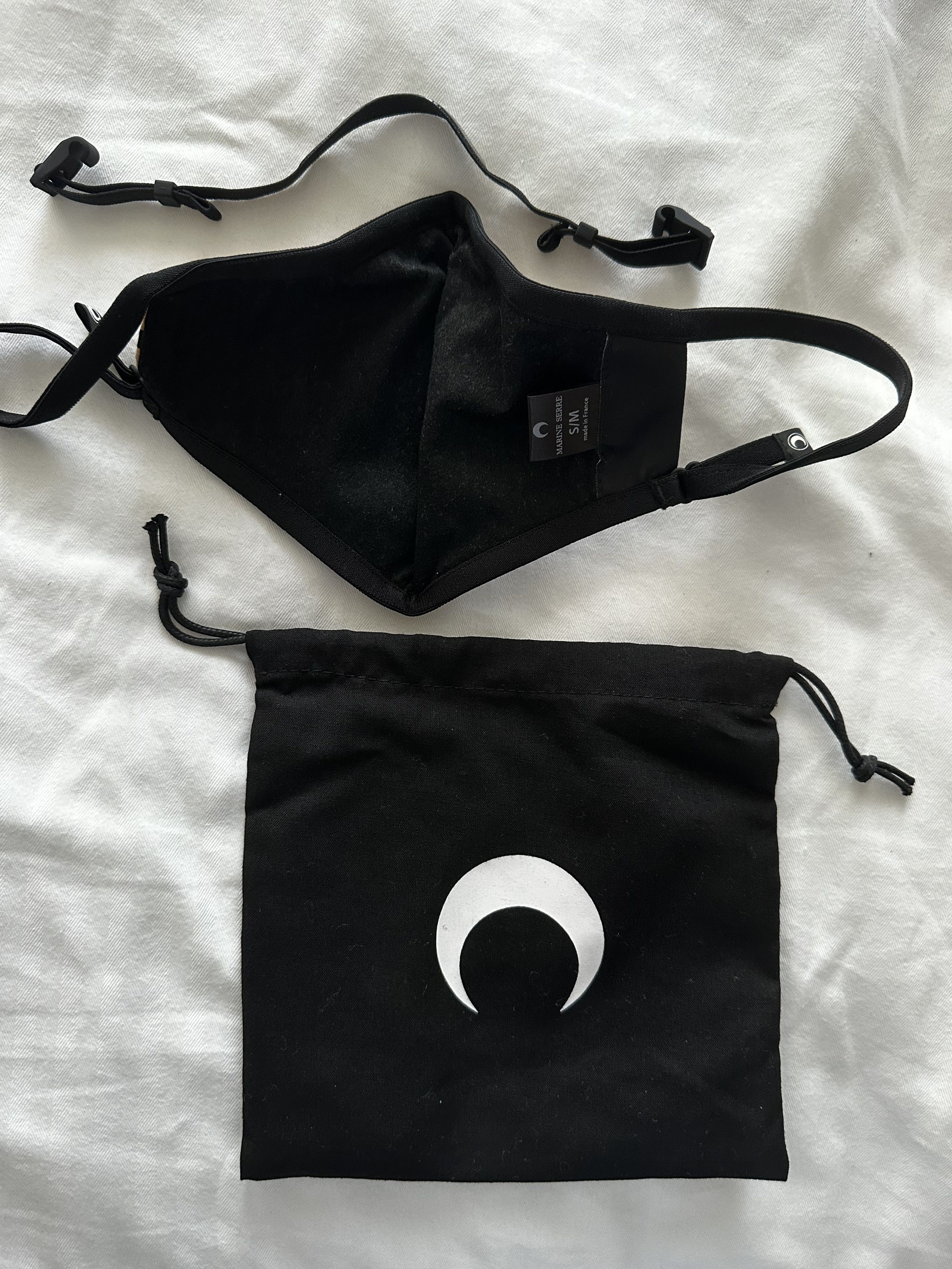 Marine Serre Marine Serre Crescent Moon Face Mask Size ONE SIZE - 3 Thumbnail