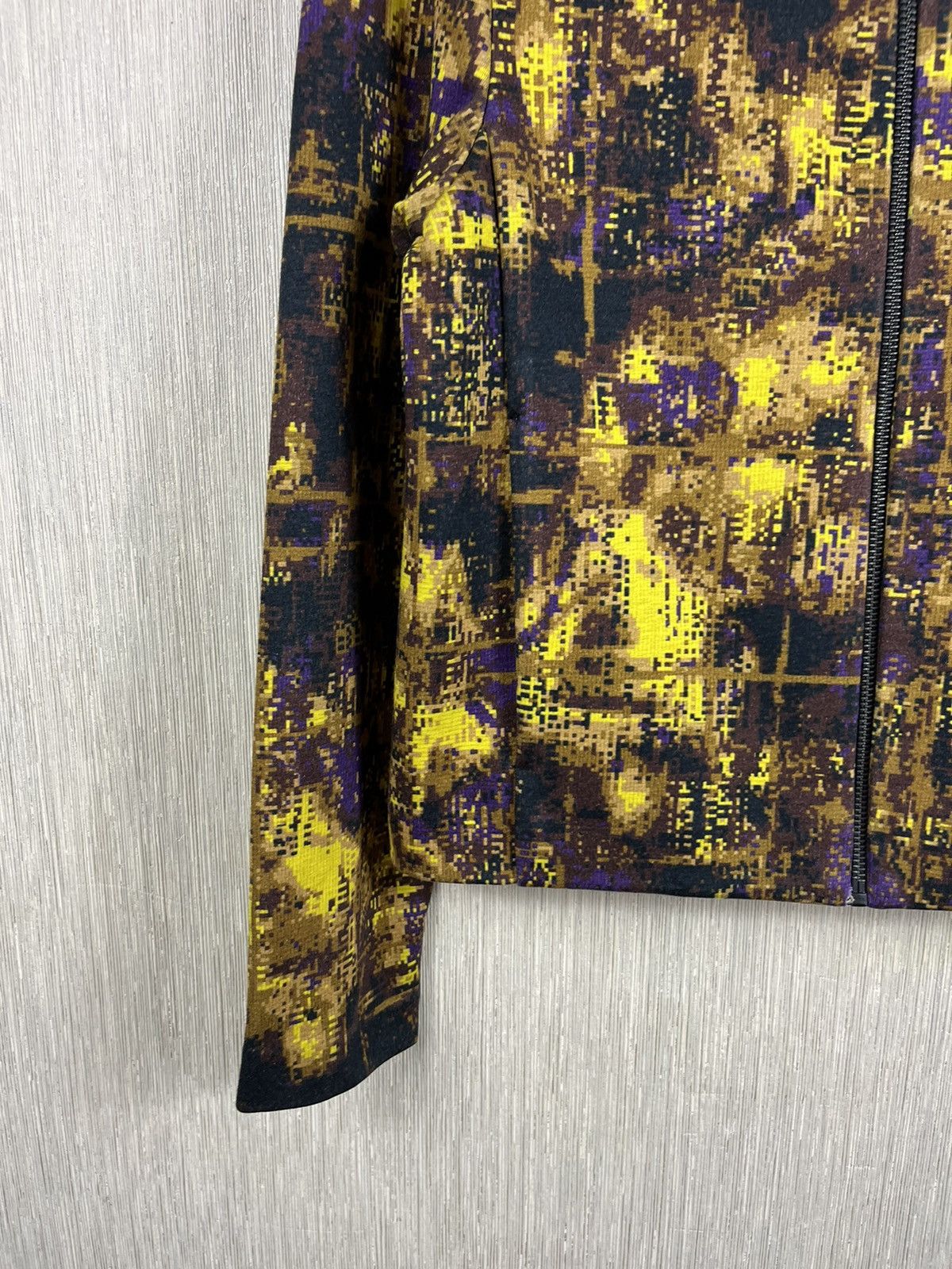 Cos × Designer COS abstract full print pixel light viscose jacket Size XS / US 0-2 / IT 36-38 - 8 Thumbnail