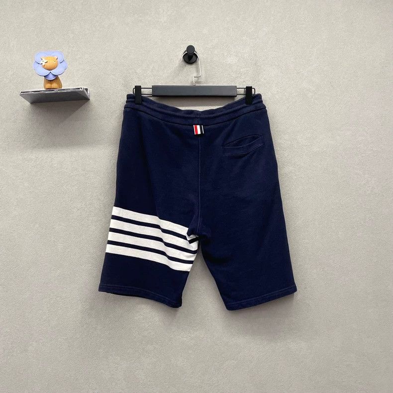Thom Browne Thom Browne size 1 Dark blue cotton shorts Size US 39 - 2 Thumbnail